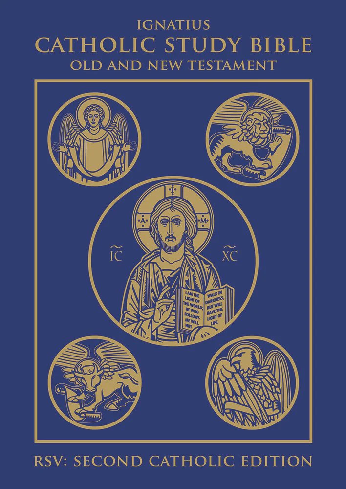 Ignatius Catholic Study Bible - Hardback, Leather, or Personal Size Edition
