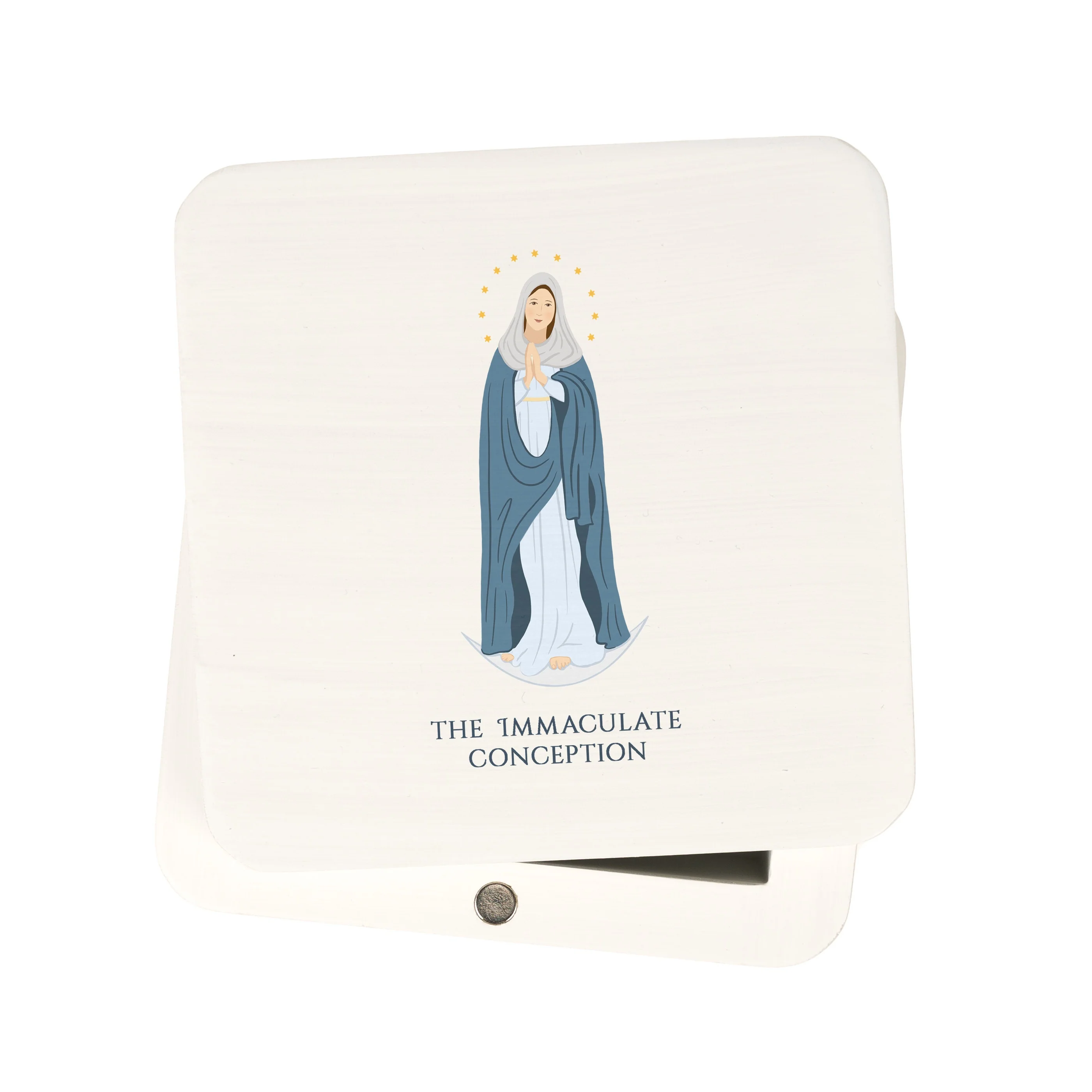Immaculate Conception White Magnetic box - Image 2