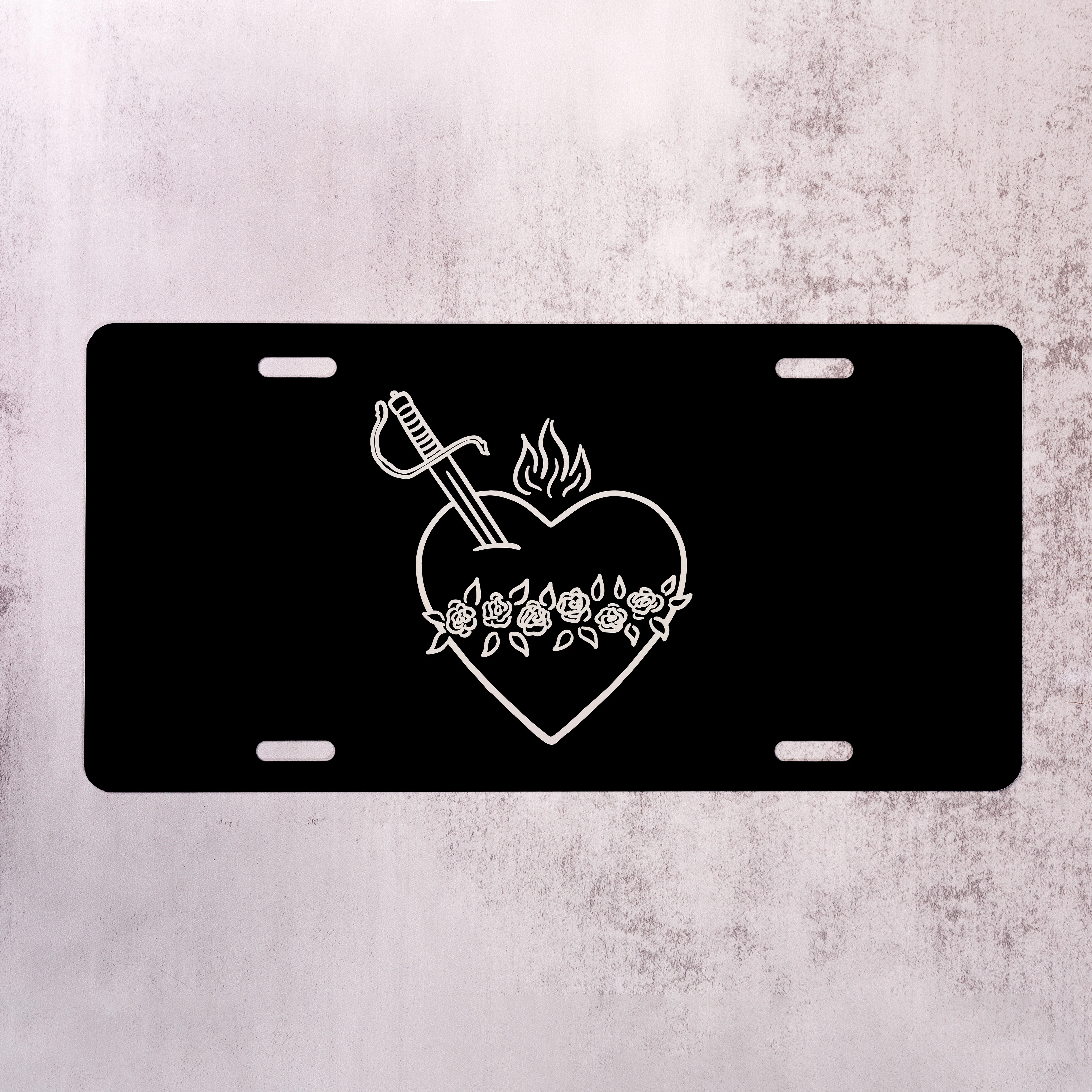 Immaculate Heart License Plate