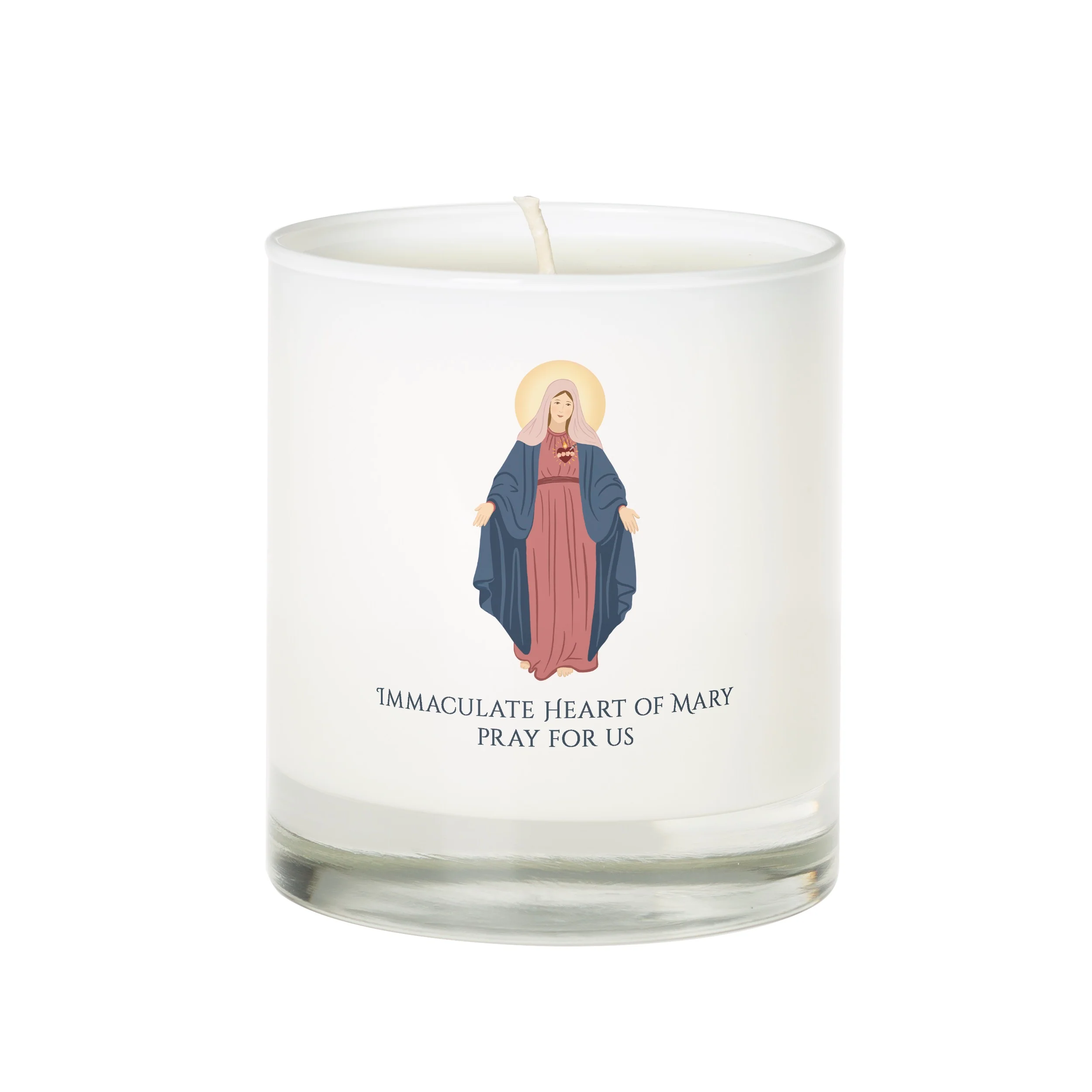 Immaculate Heart of Mary Candle - Image 3