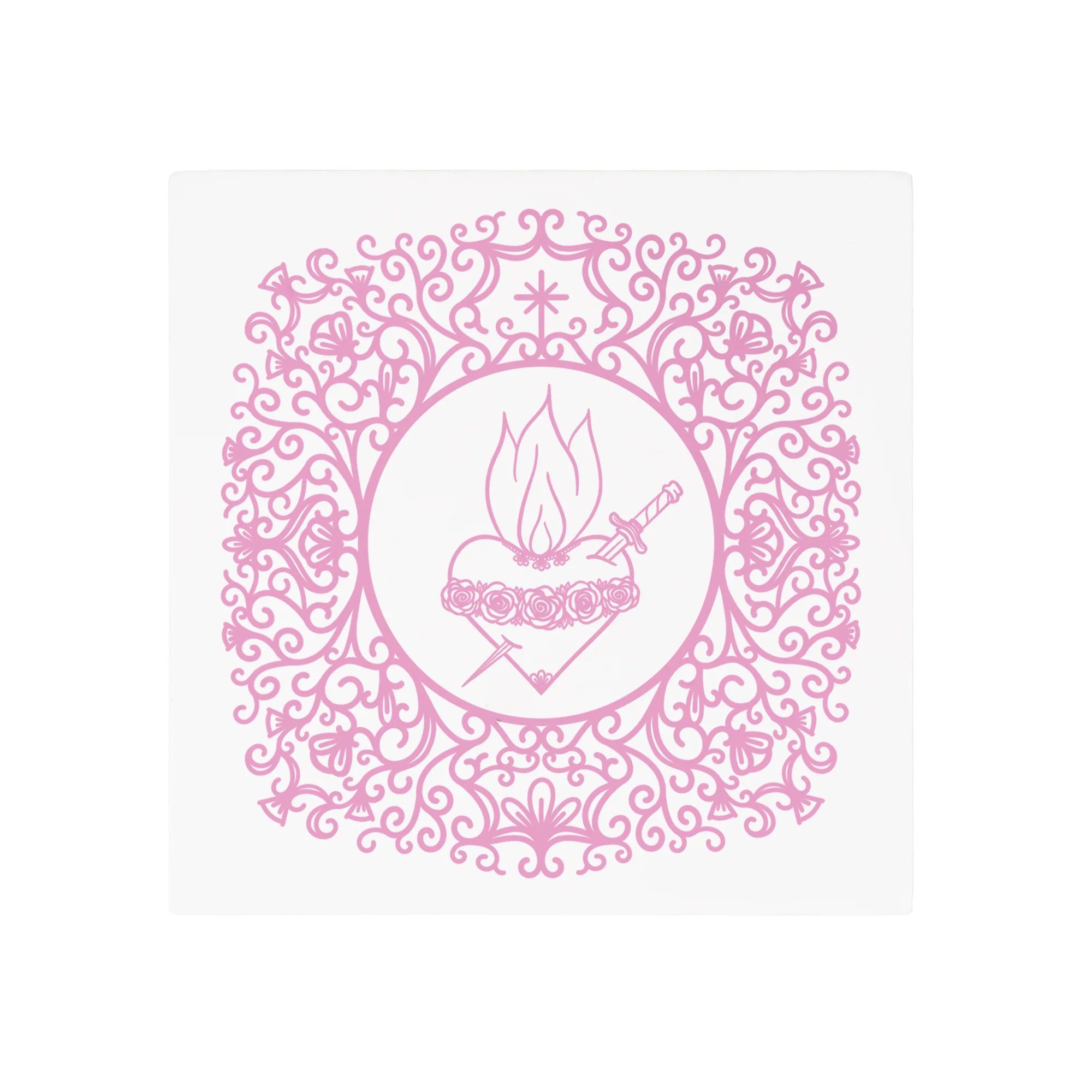 Immaculate Heart of Mary Filigree Block - Image 3