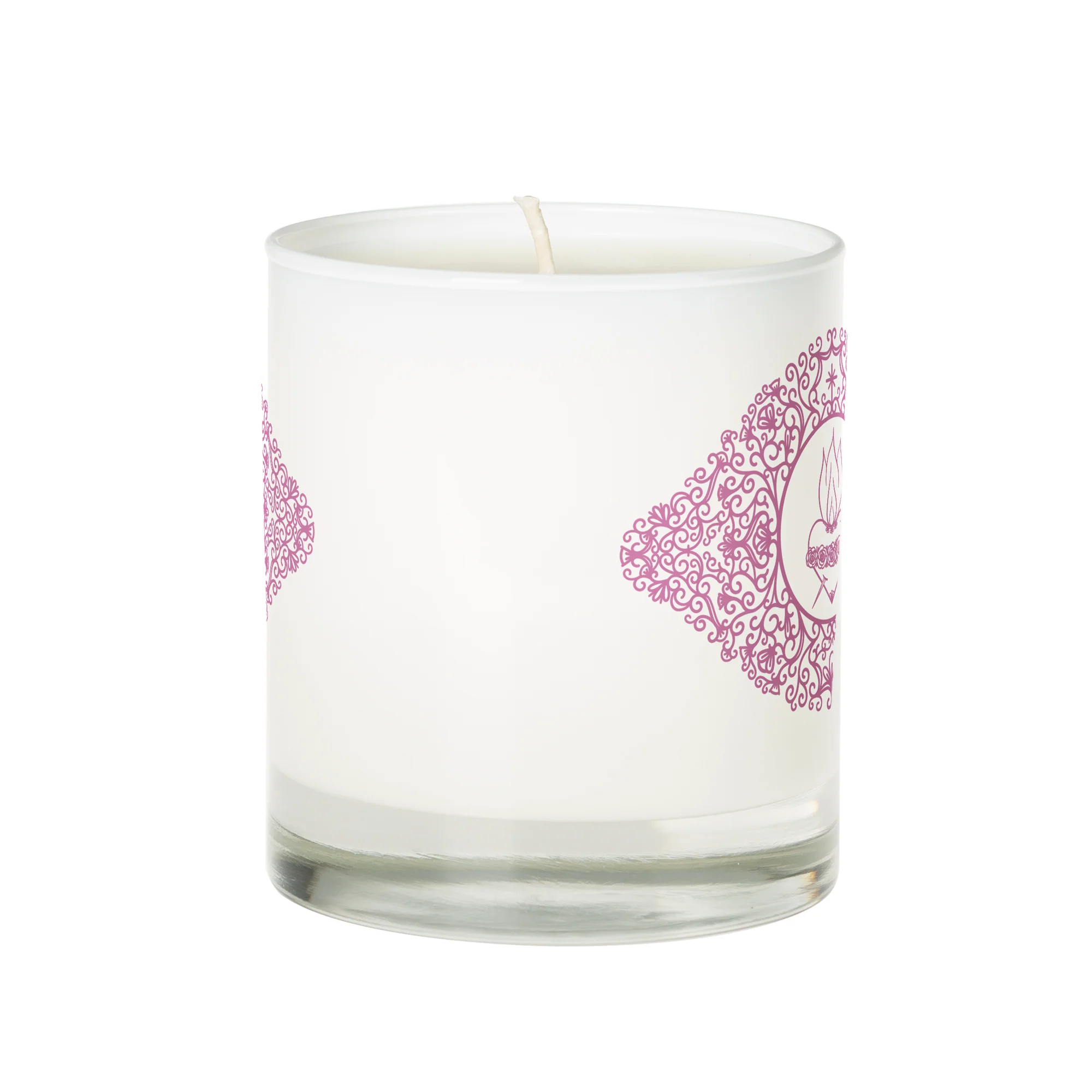 Immaculate Heart of Mary Filigree Candle - Image 3