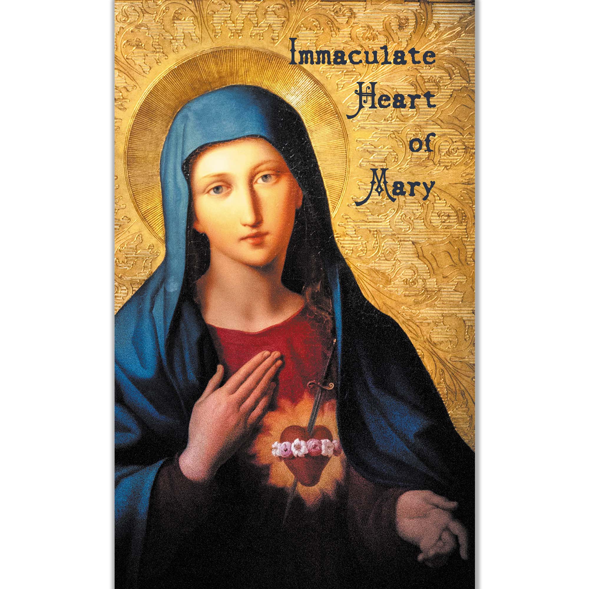 Immaculate Heart of Mary Prayer Card - Image 3