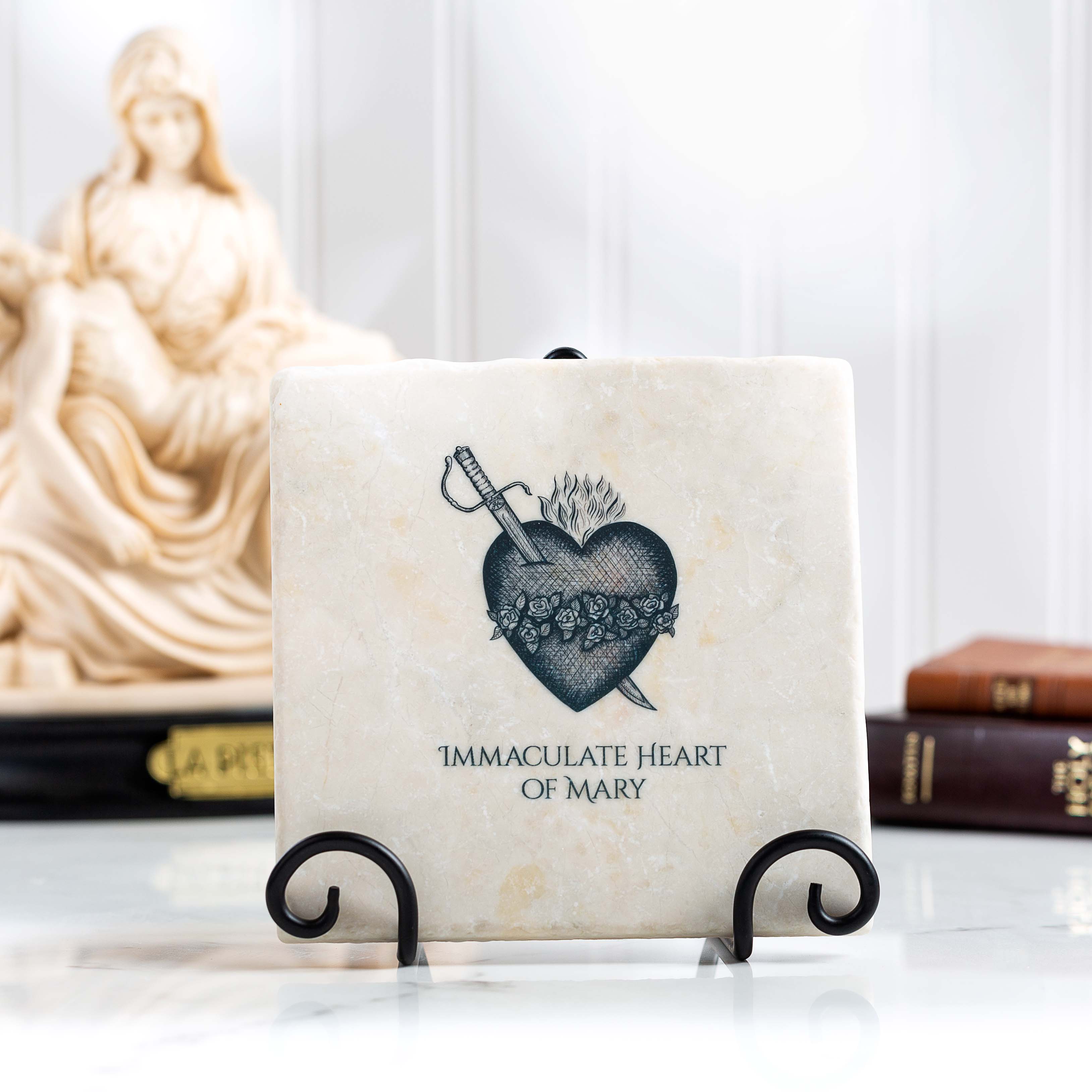 Immaculate Heart of Mary Tumbled Stone Tile