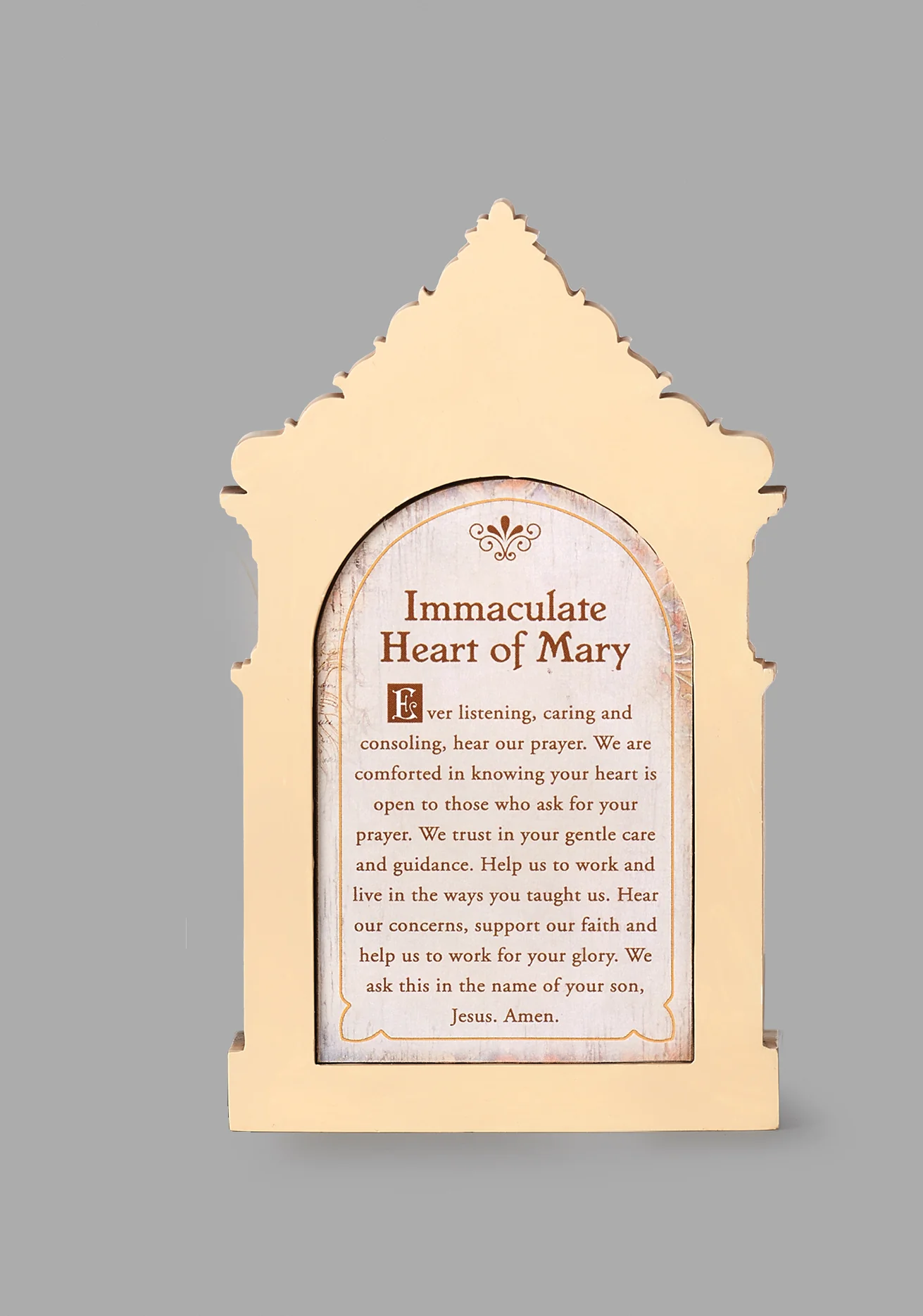 Immaculate Heart Table Top Shrine - 6.25" - Image 3