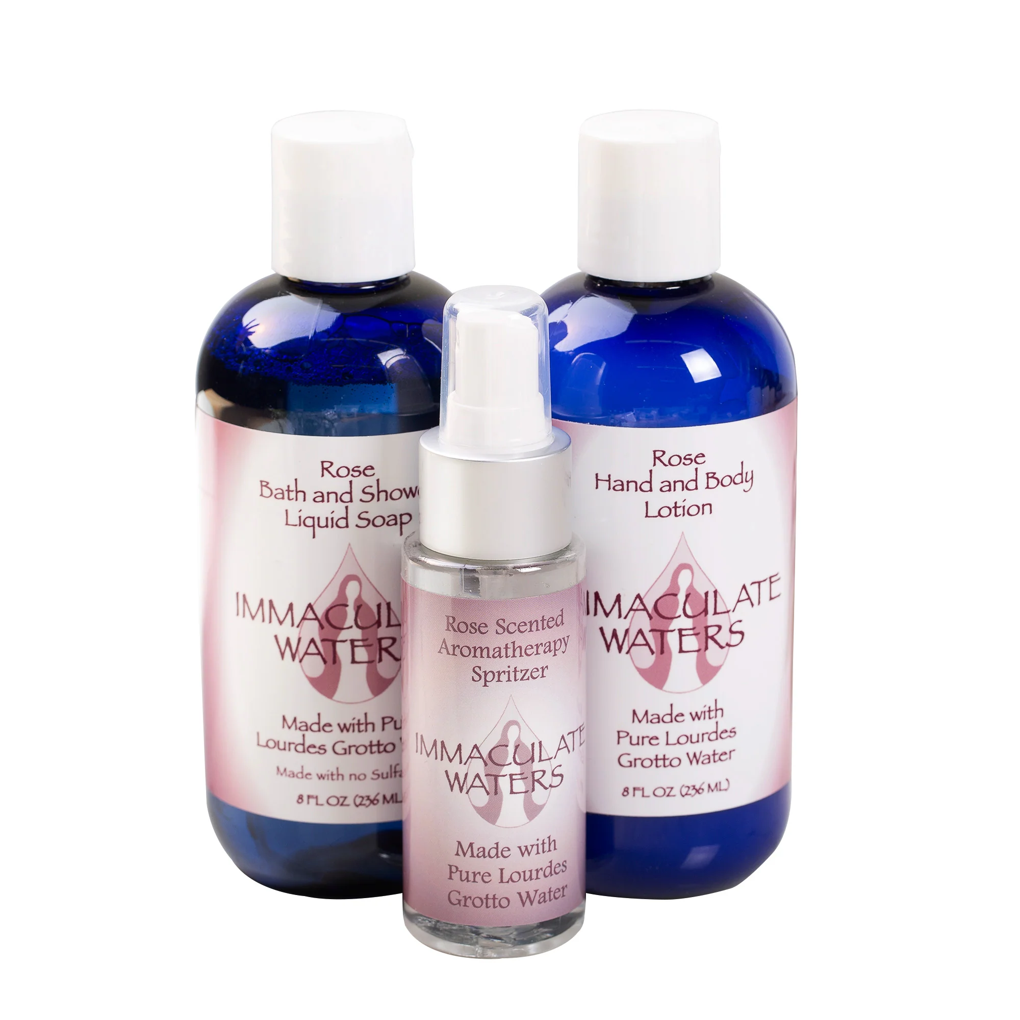 Immaculate Waters Rose Set (3-Pack)