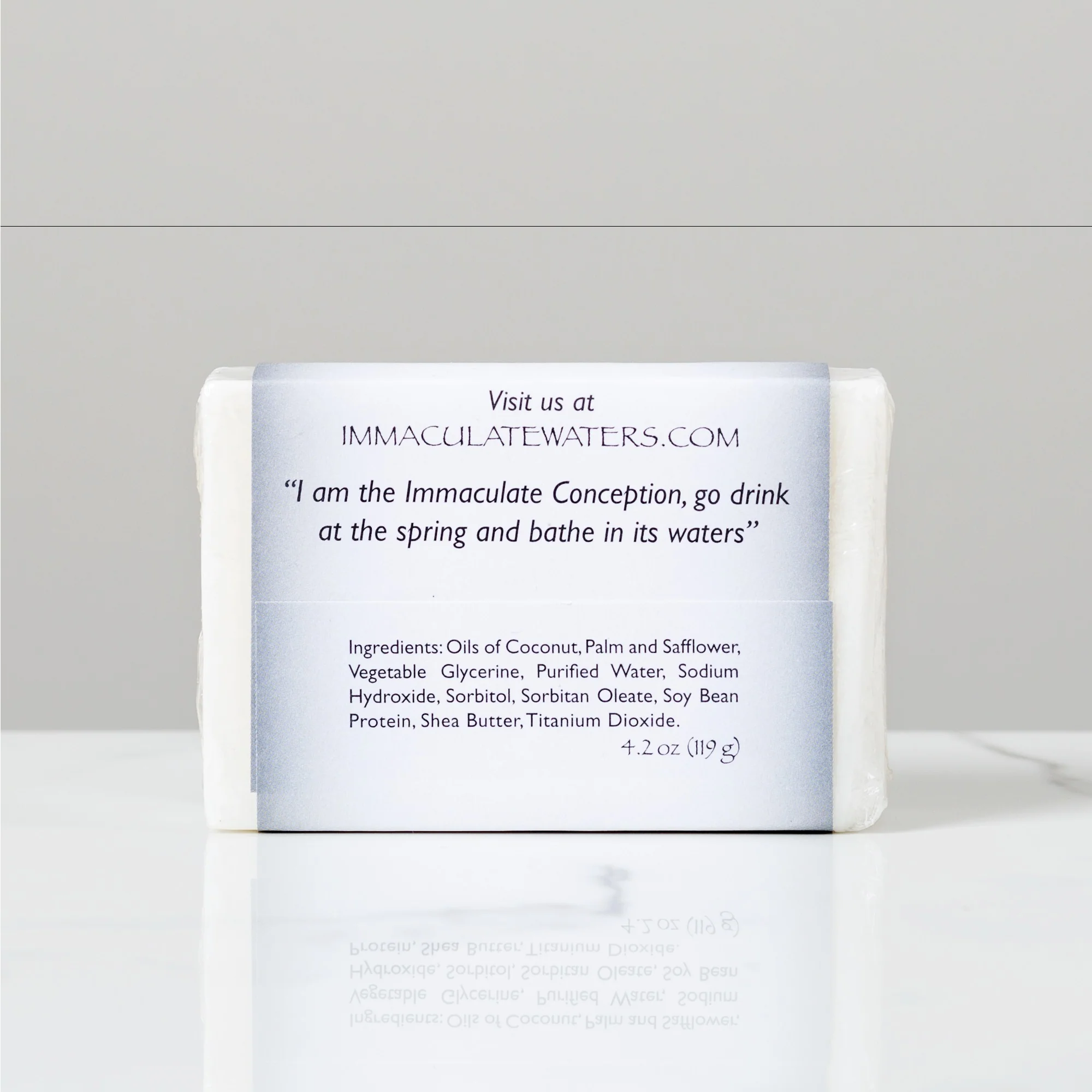 Immaculate Waters Unscented Bar Soap - Image 2