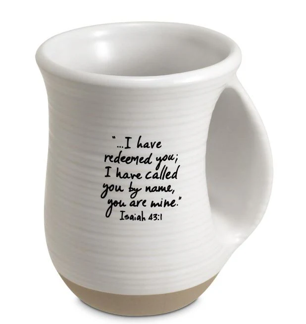 In Christ White Hand Warmer Mug - Image 2