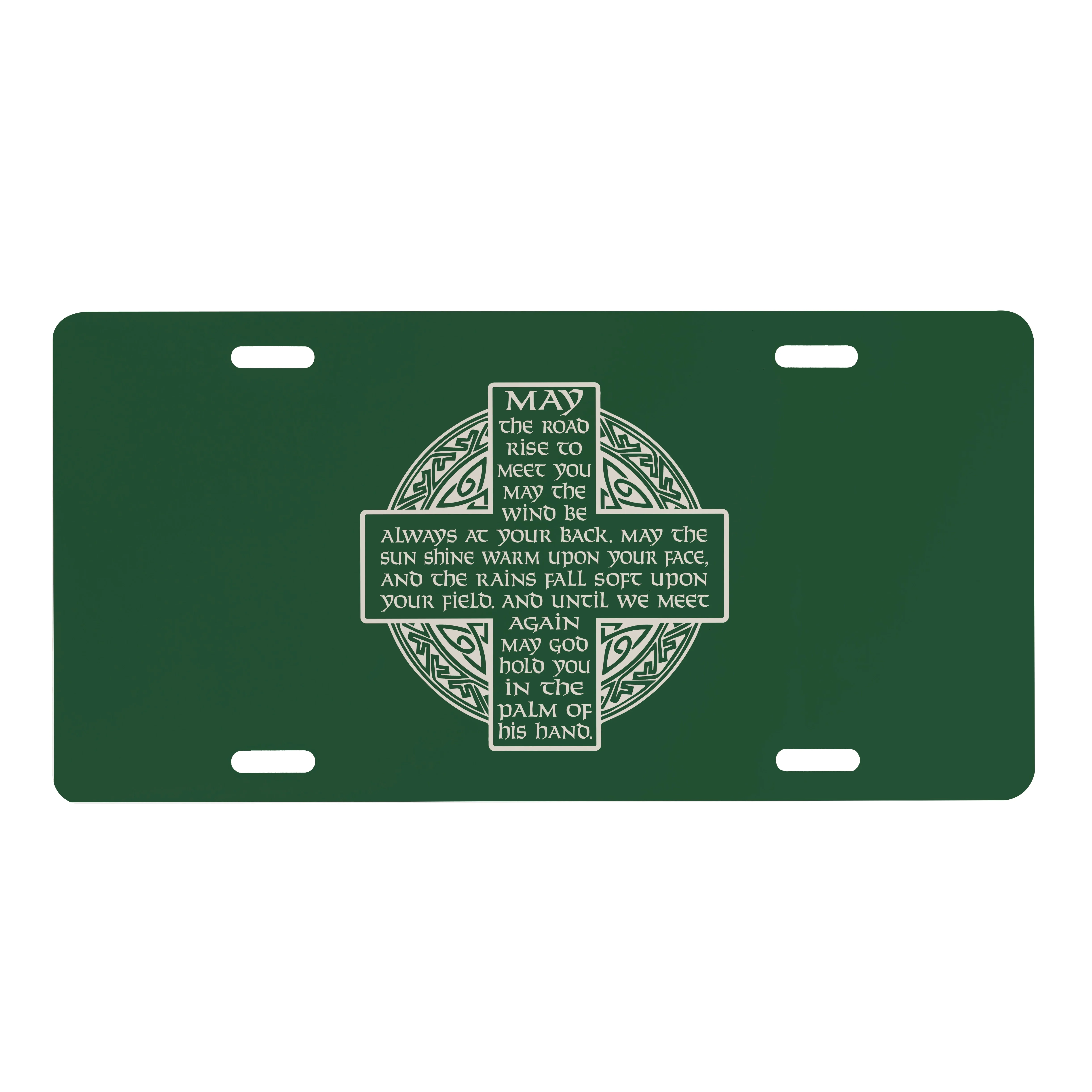 Irish Blessing License Plate - Image 2