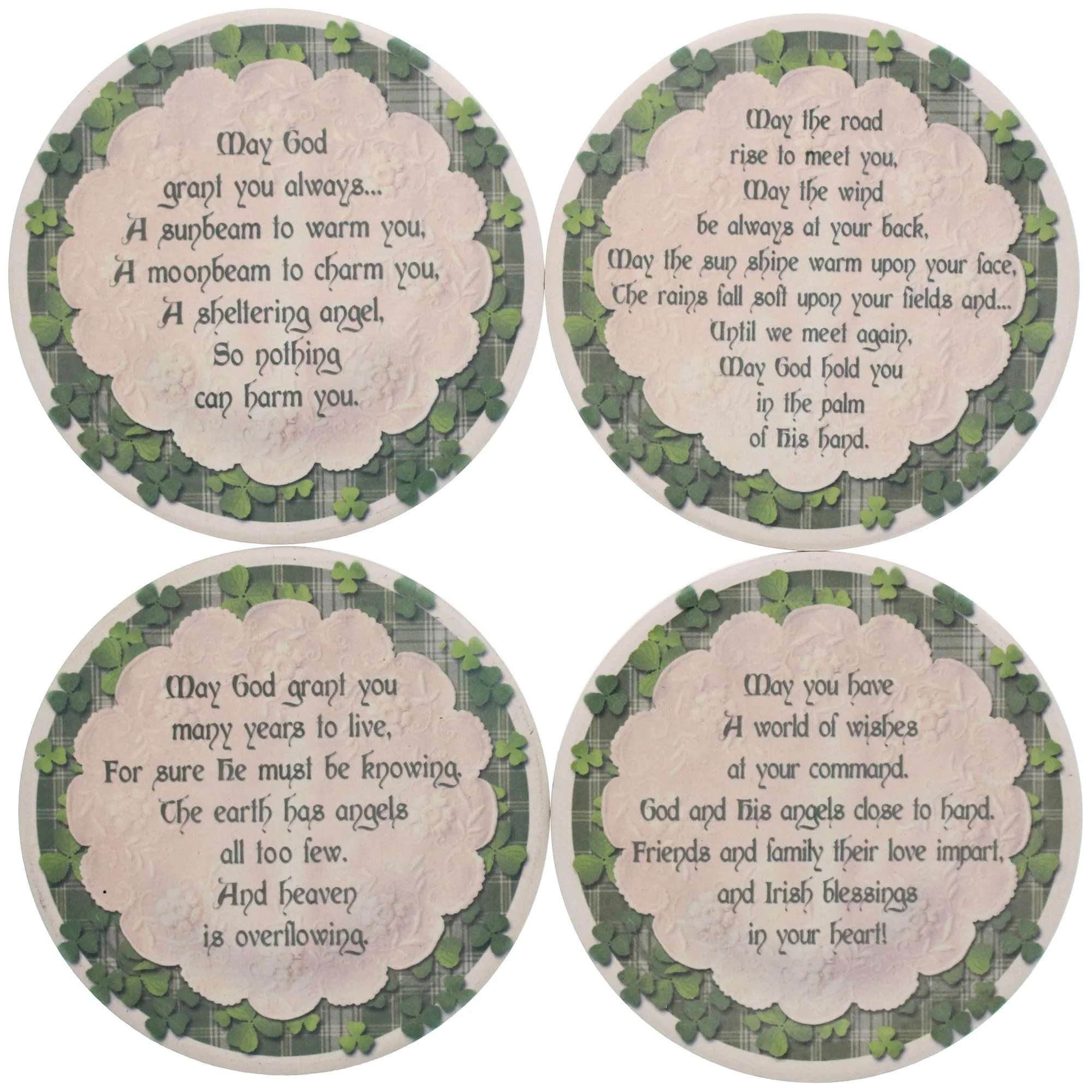 Irish Blessings Sandstone Coasters - Image 2