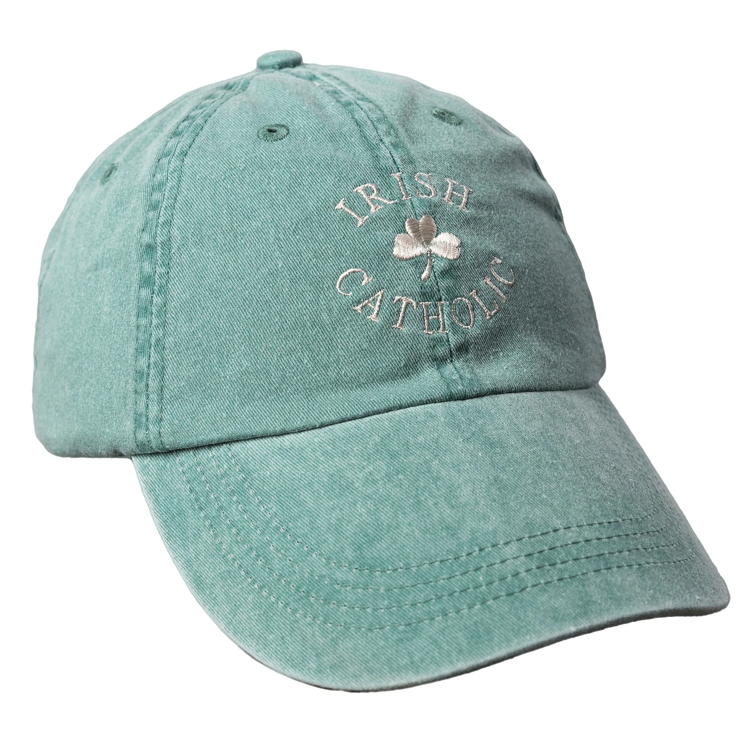Irish Catholic Green Ball Cap - Image 2