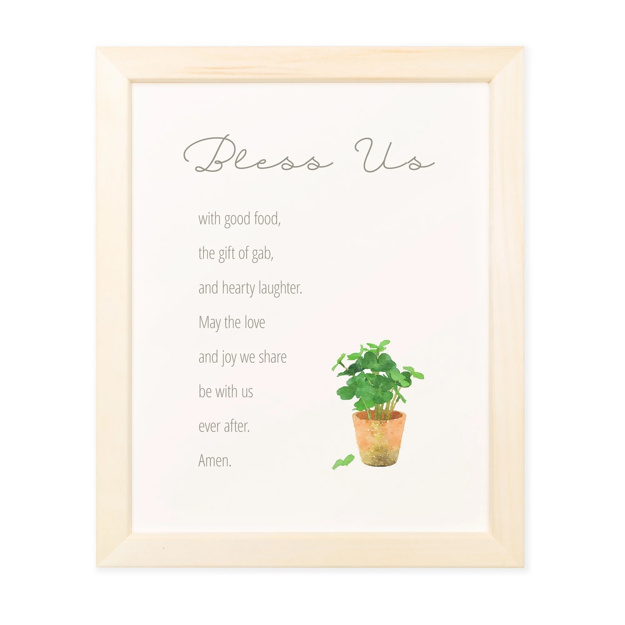 Irish Kitchen Blessing Framed Print - Image 2