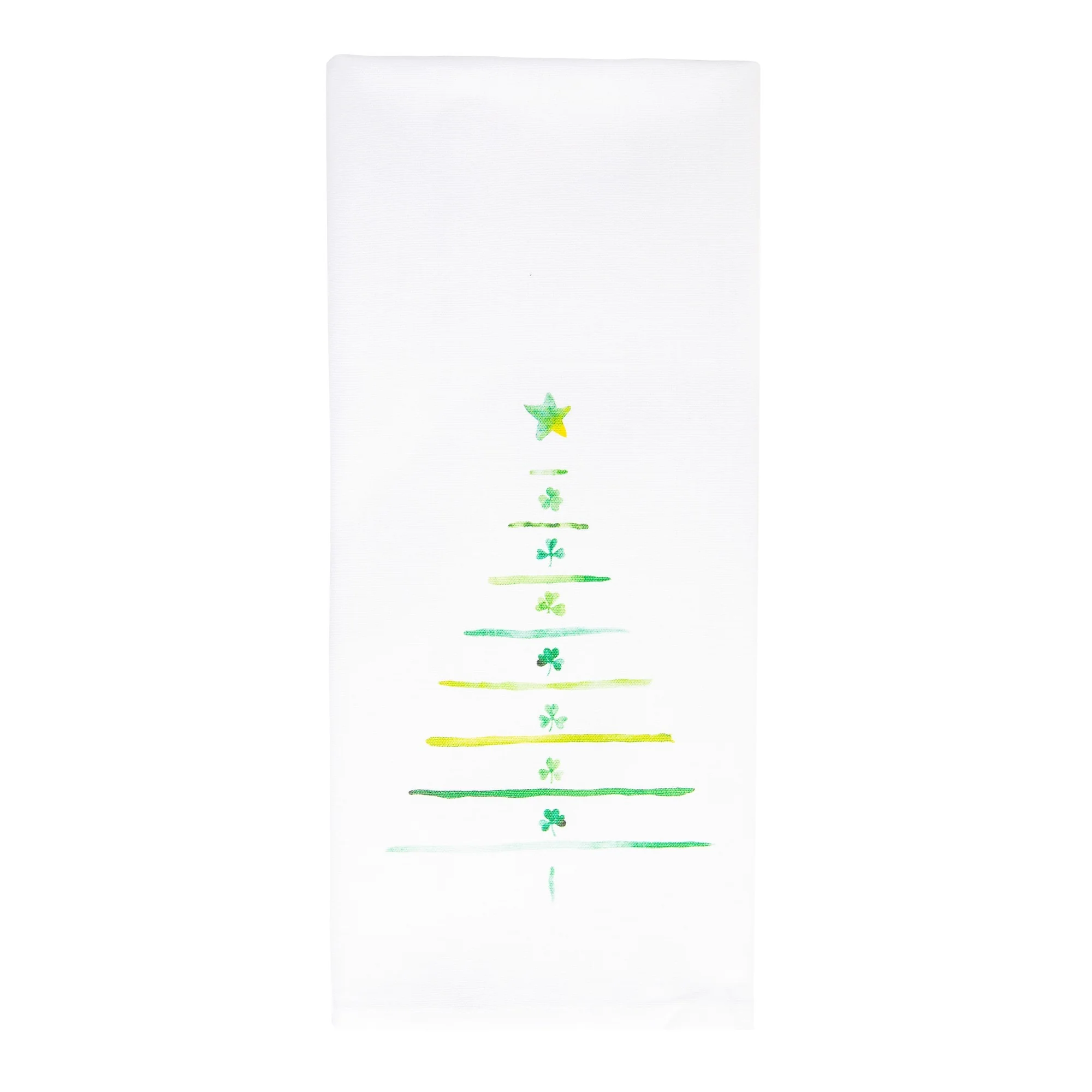 Irish Shamrock Tree Dish Towel - Image 2