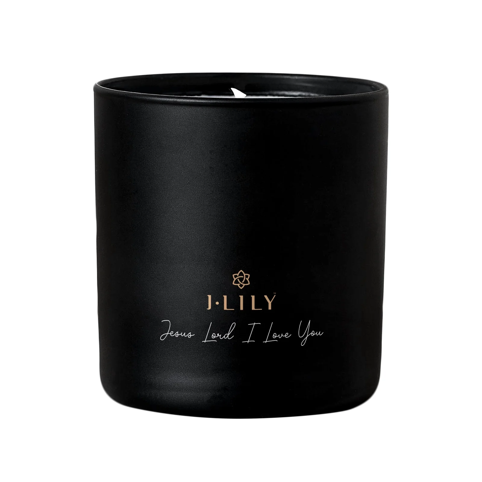 Isaiah 41:10 Black Candle - Image 3
