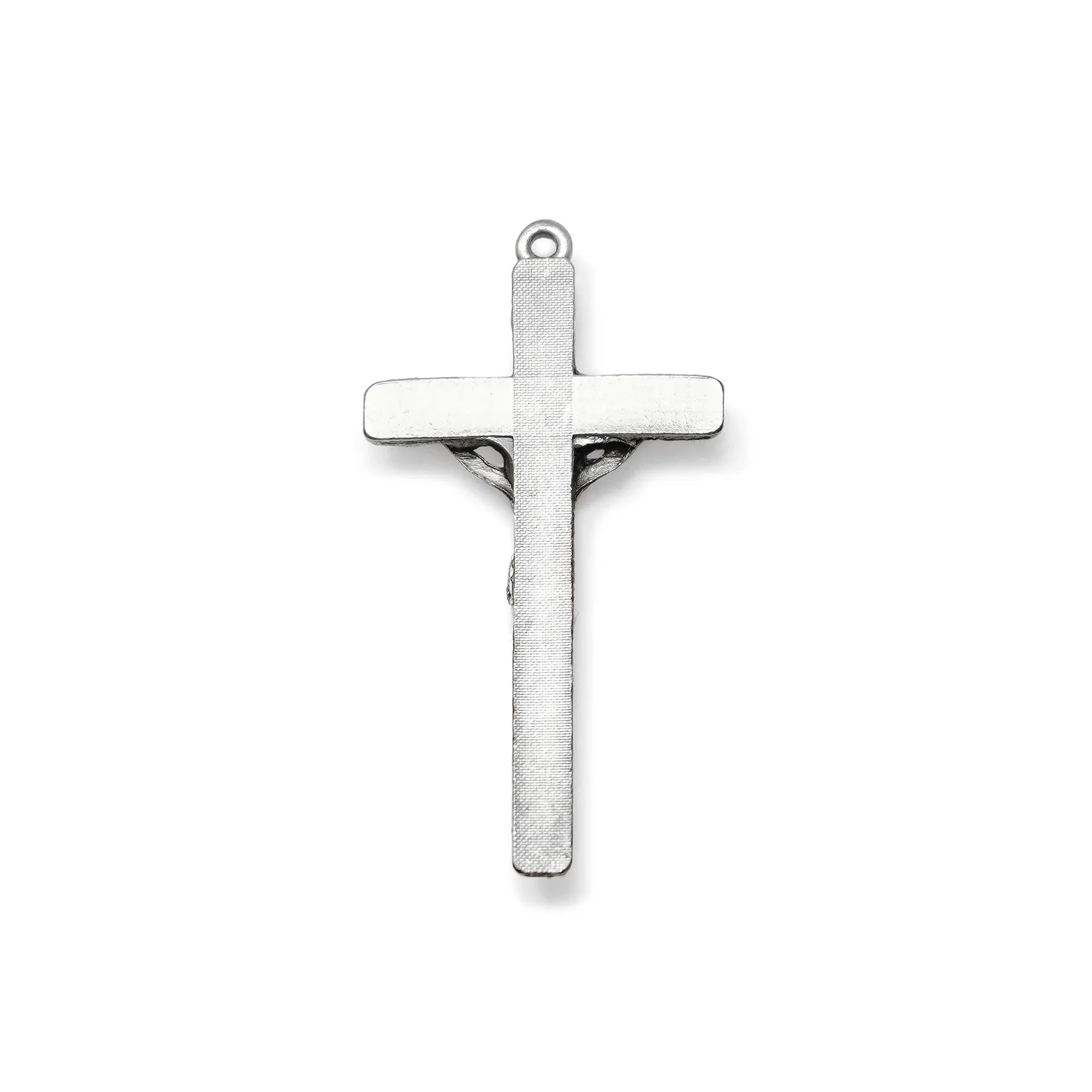 Ghirelli Antiqued Silver & Jasper St. Joseph Rosary - Image 3