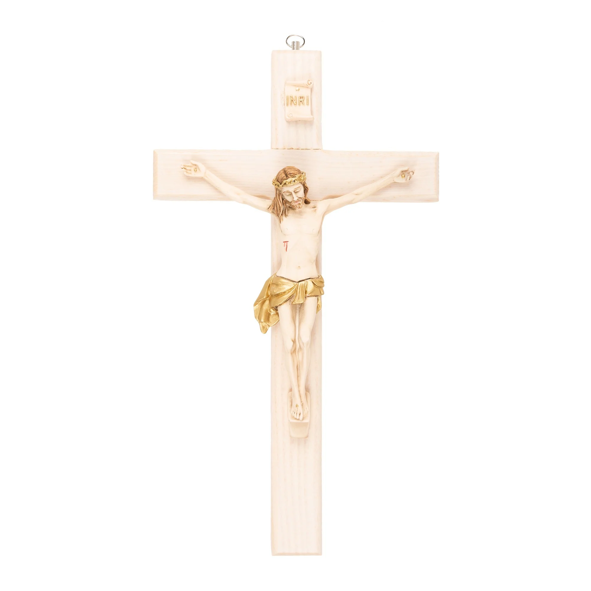 Italian Ash Wood Crucifix - Image 4