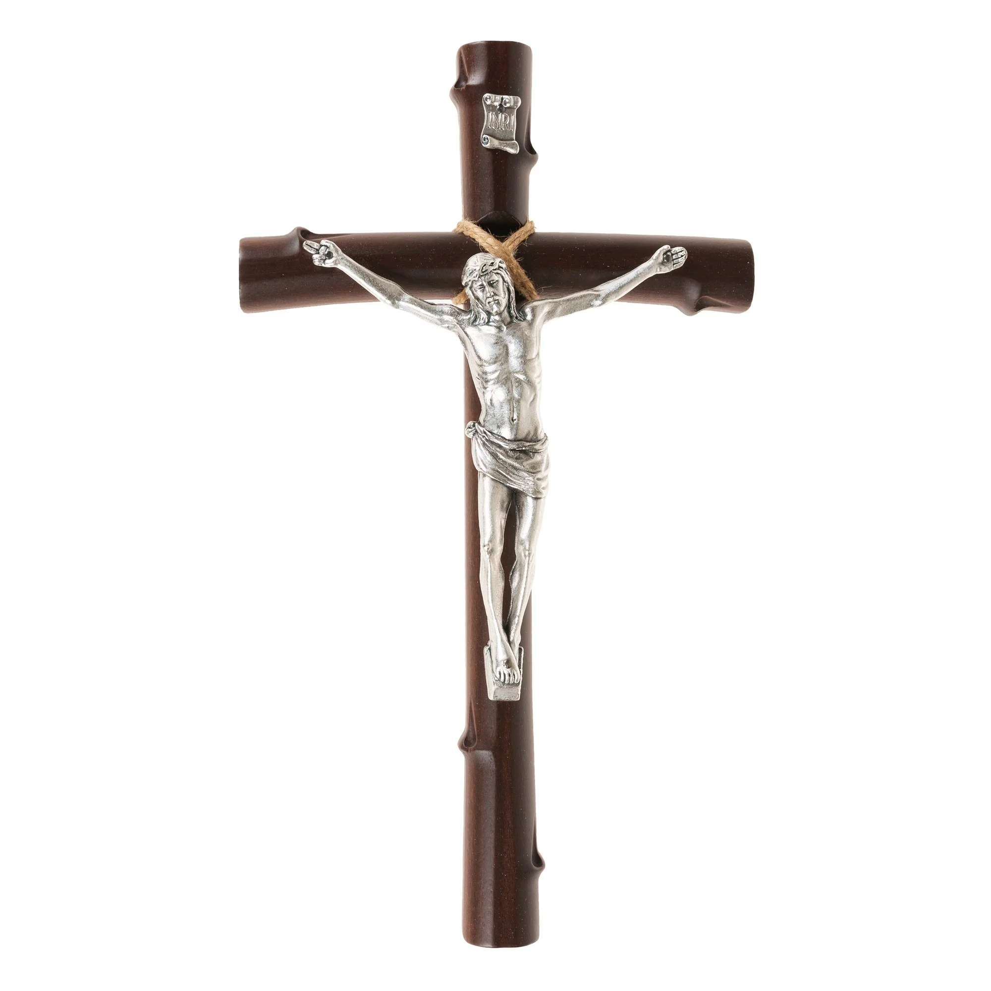 Italian Roped Crucifix - 12" - Image 3