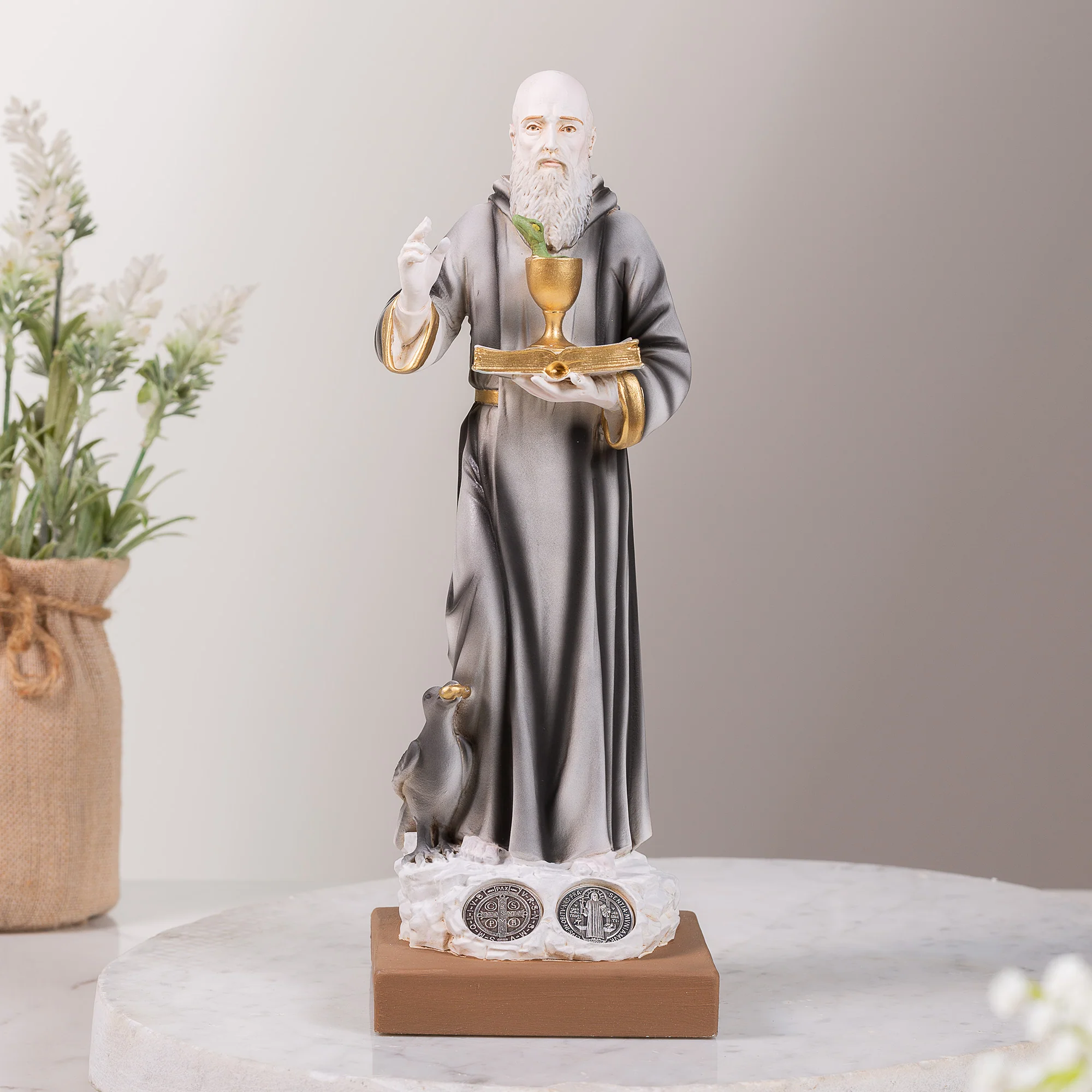 Italian St. Benedict Statue - Multiple Sizes