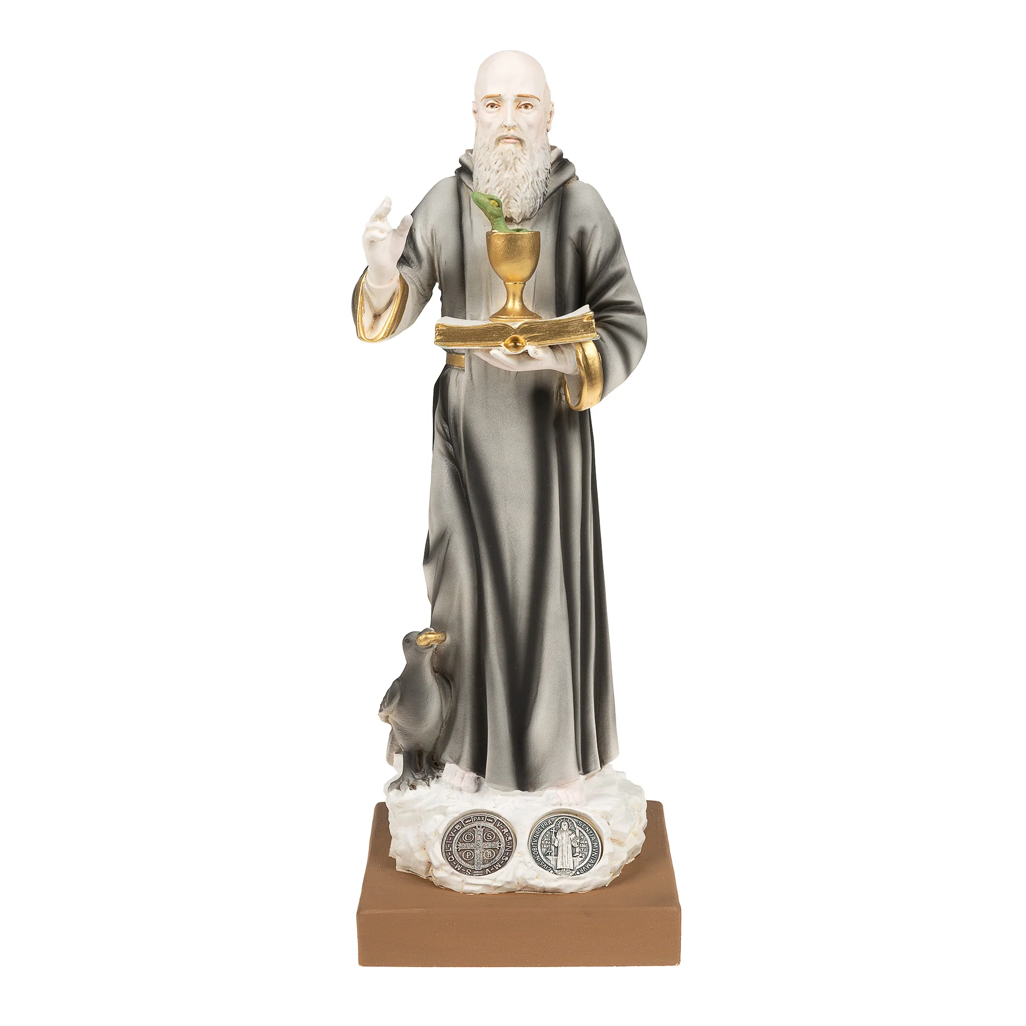 Italian St. Benedict Statue - Multiple Sizes - Image 2
