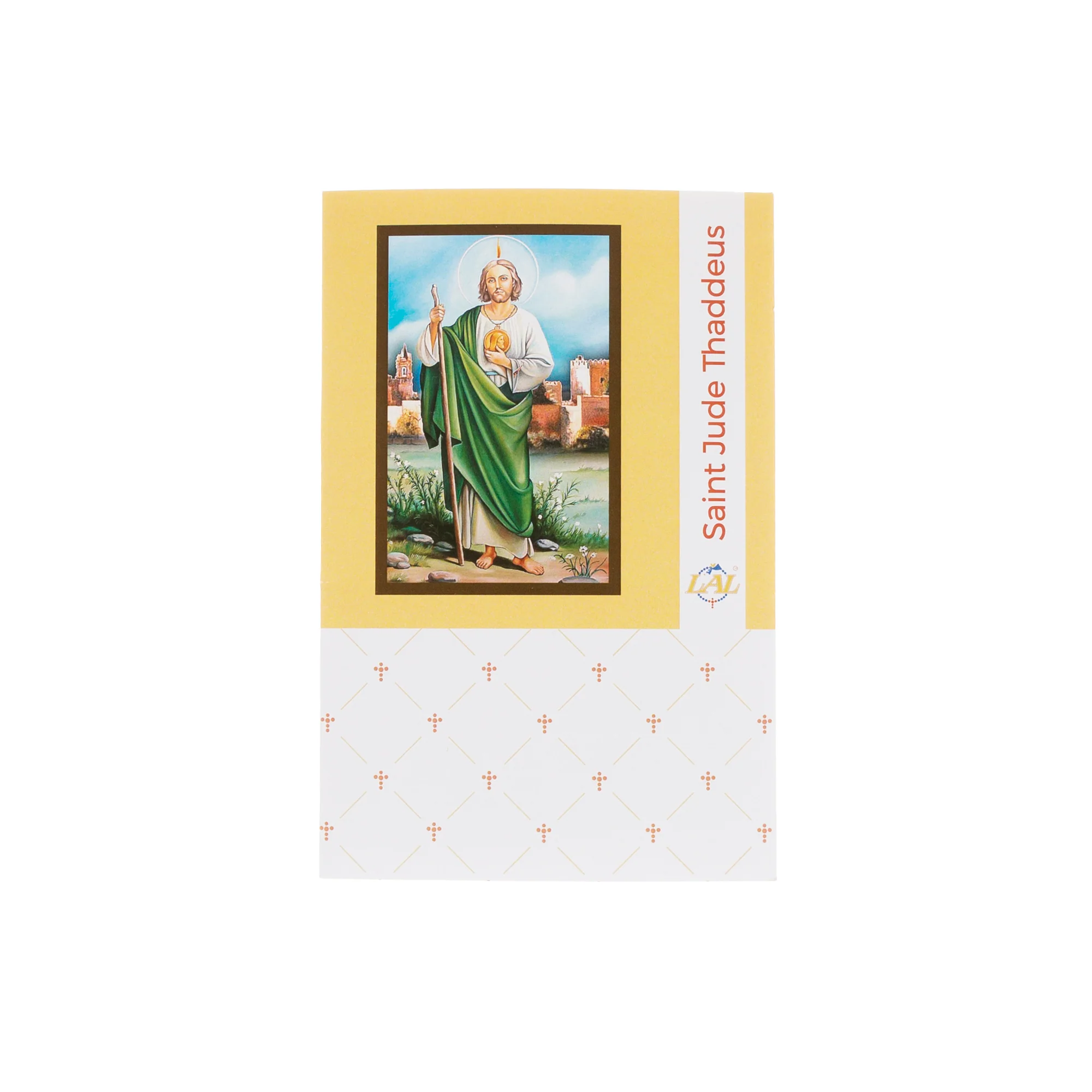 Italian St. Jude Chaplet with Prayer Leaflet - Image 2