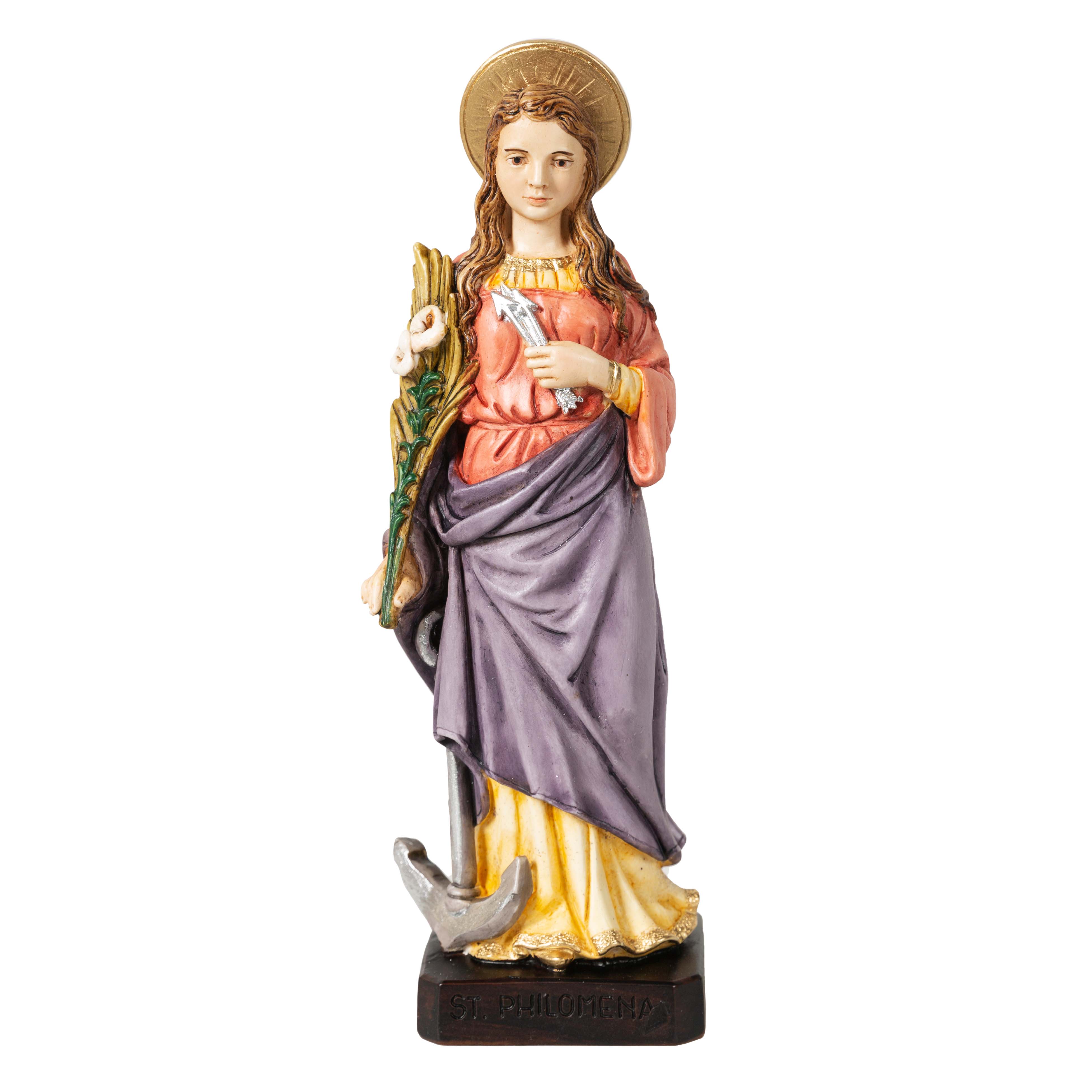 Italian St. Philomena Statue - 9.8"