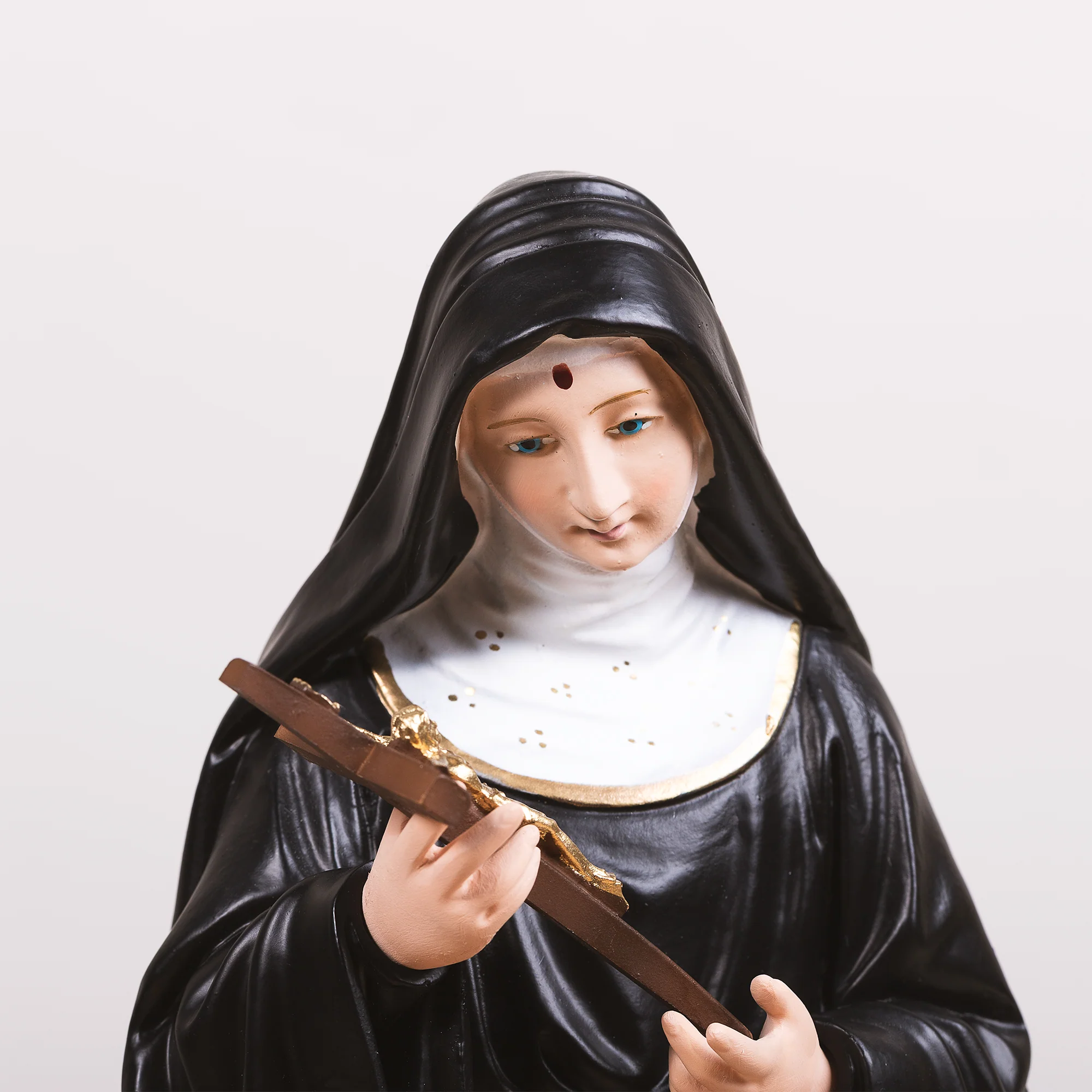 Italian St. Rita Statue - 16" - Image 3