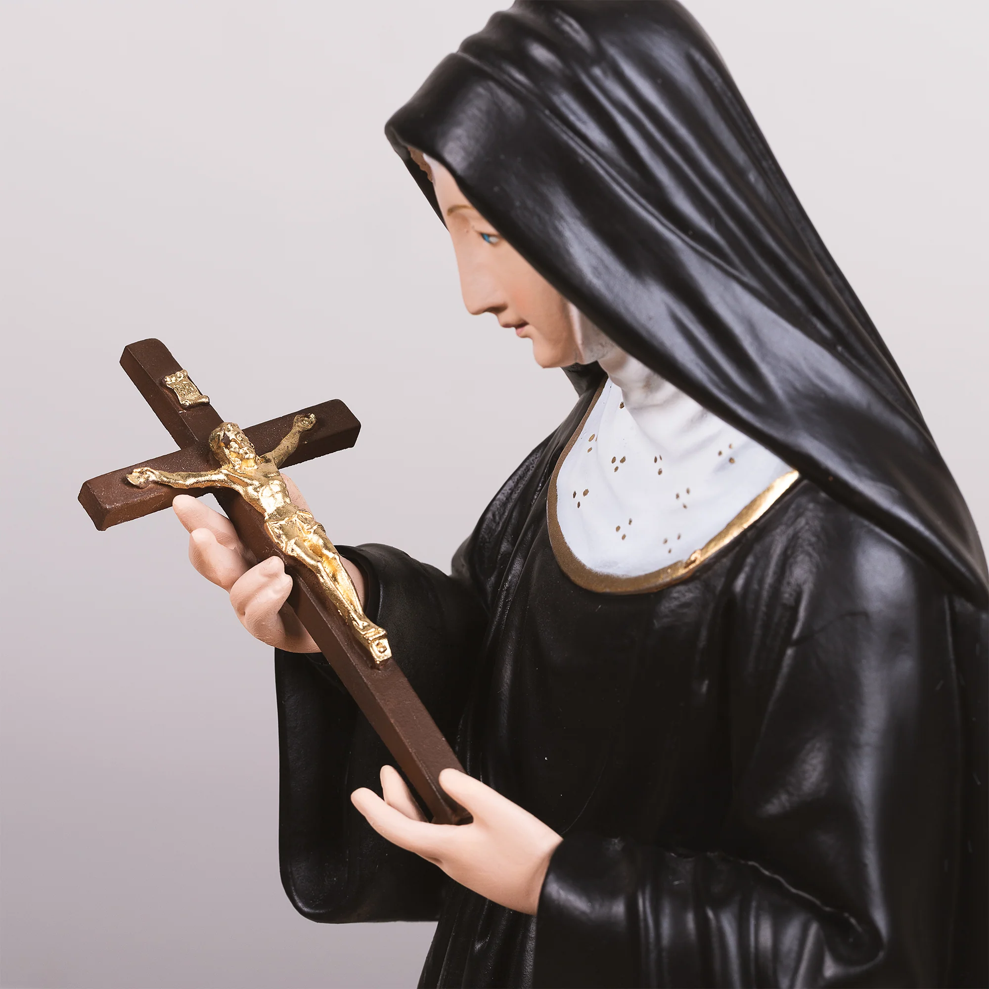 Italian St. Rita Statue - 16" - Image 4