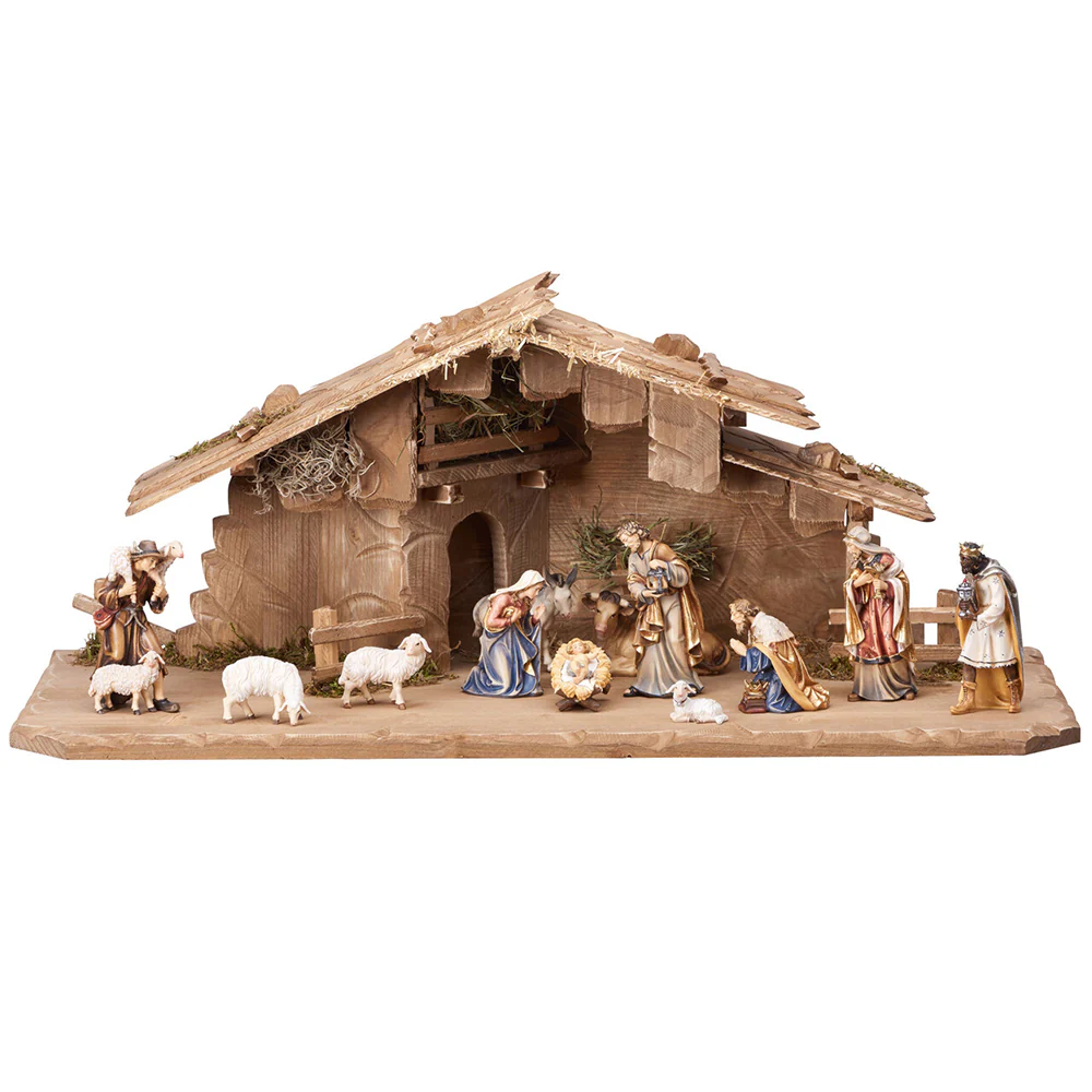 Italian Wood Carved Nativities - Multiple Sets & Pieces