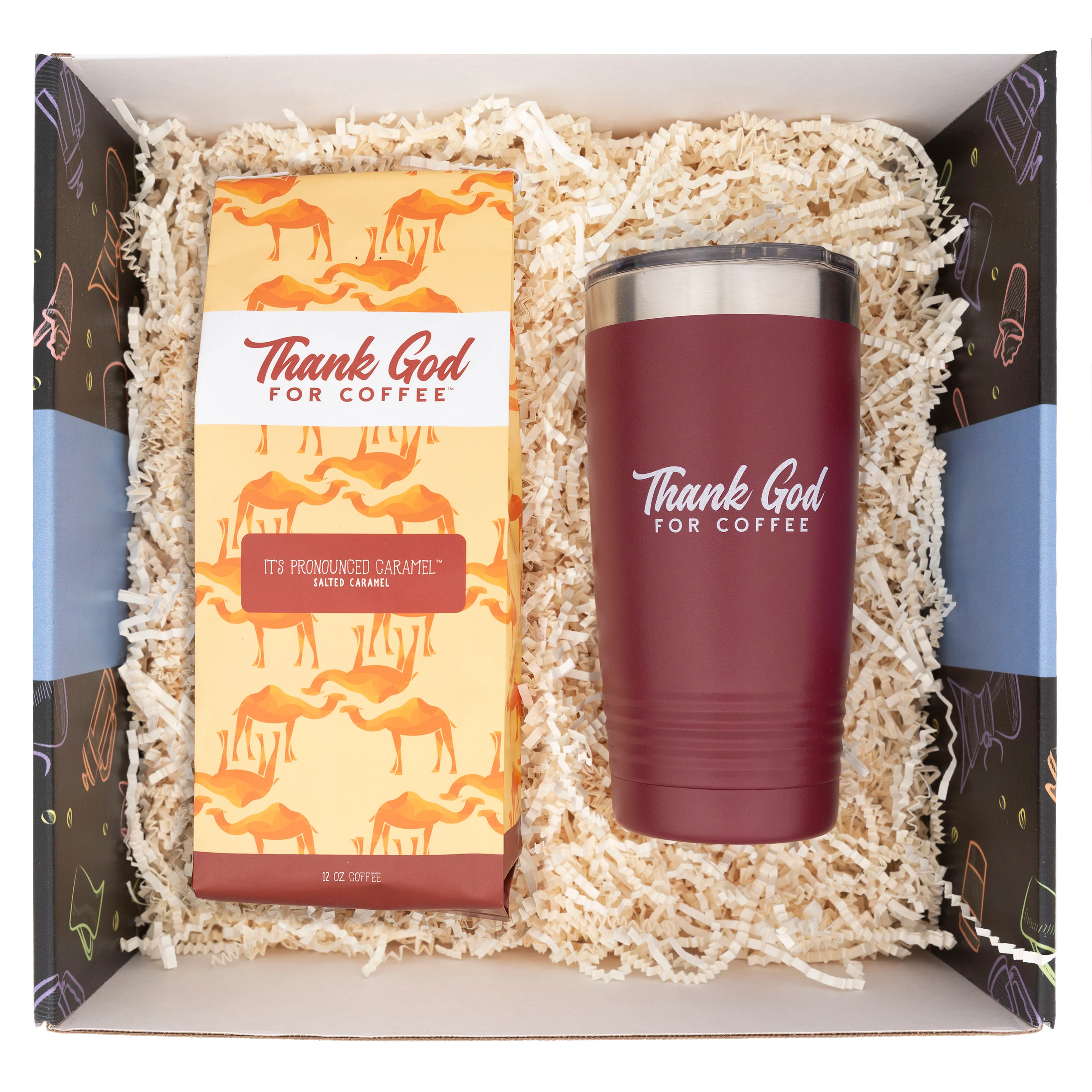 It's Pronounced Caramel Coffee and Tumbler Gift Set - Image 2