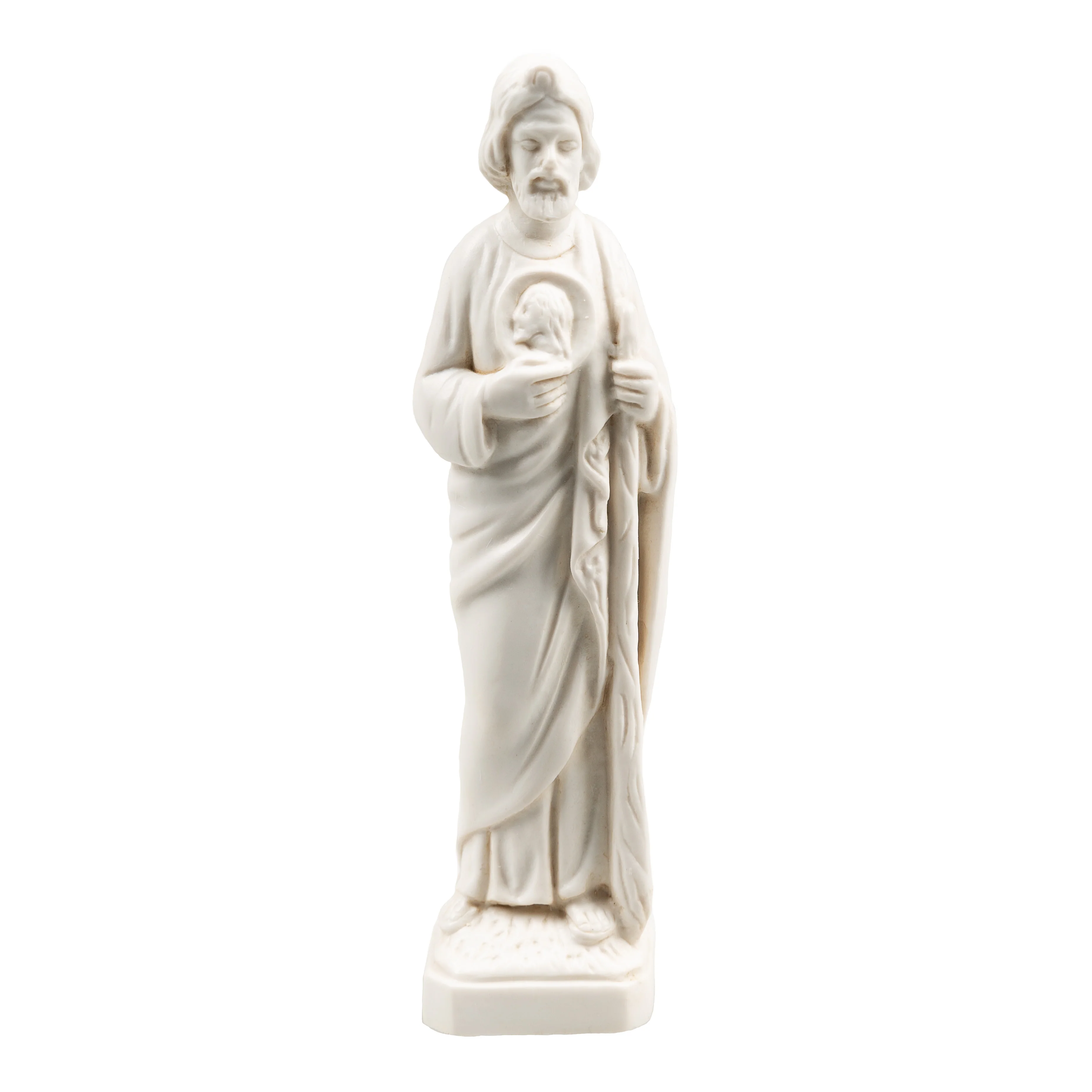 Ivory Finish St. Jude Statue - 6" - Image 2