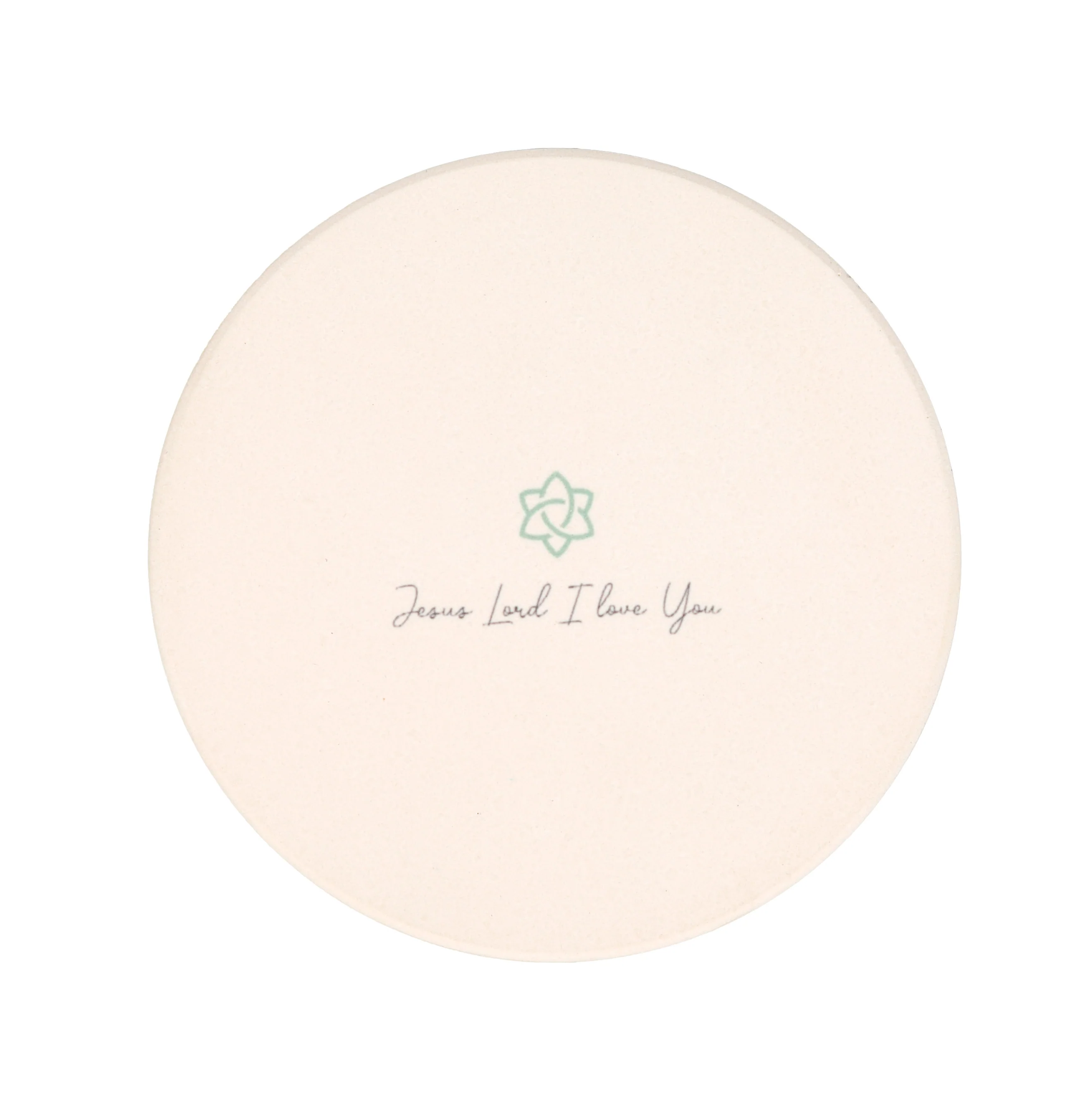 J. Lily Sandstone Candle Trivet - 4.25" - Image 2