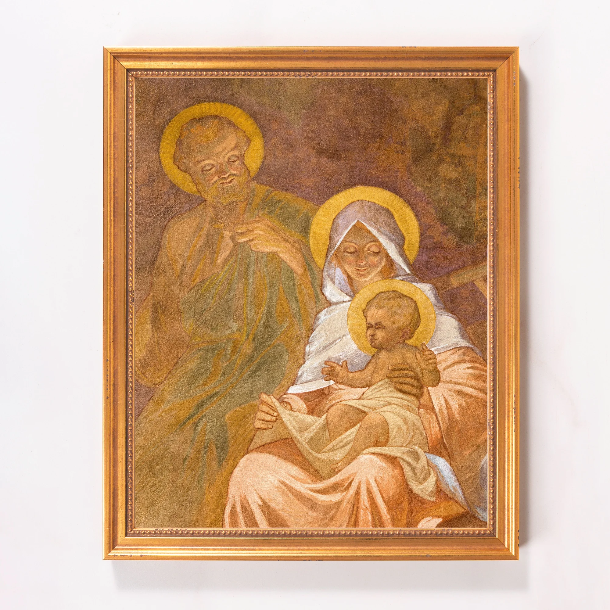 Jan Antal's The Holy Family Framed Canvas - Sacred Classics Collection - Image 2