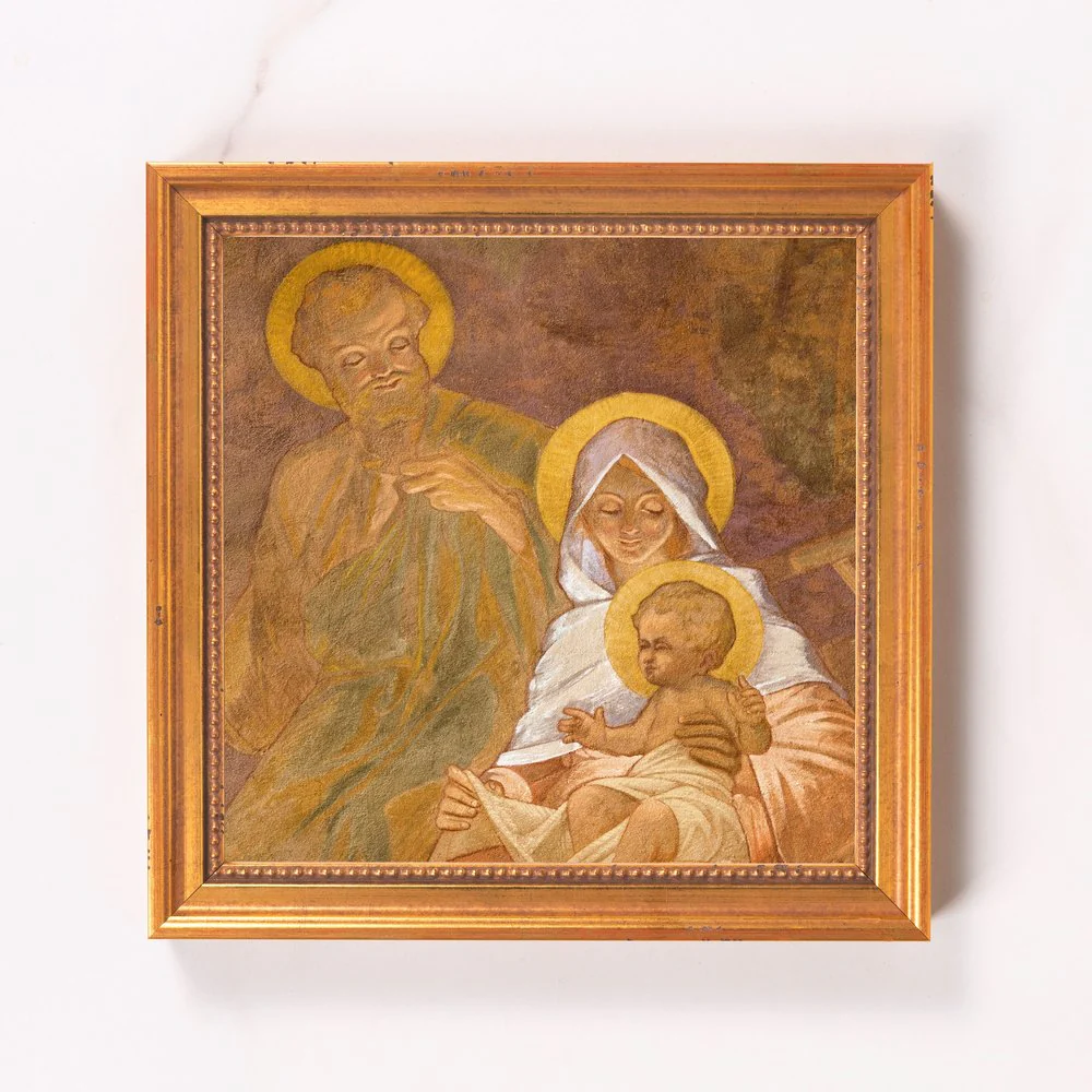 Jan Antal's The Holy Family Framed Canvas - Sacred Mini Collection - Image 3