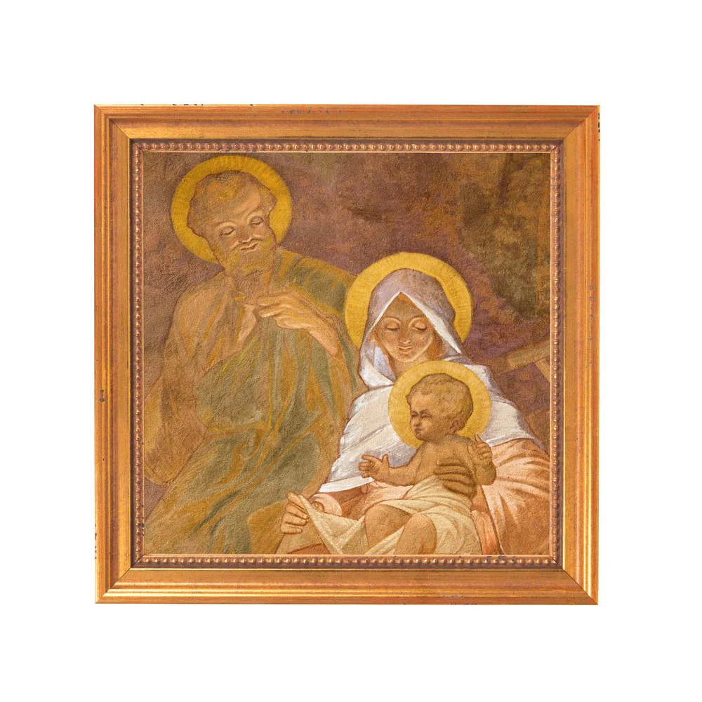 Jan Antal's The Holy Family Framed Canvas - Sacred Mini Collection - Image 4