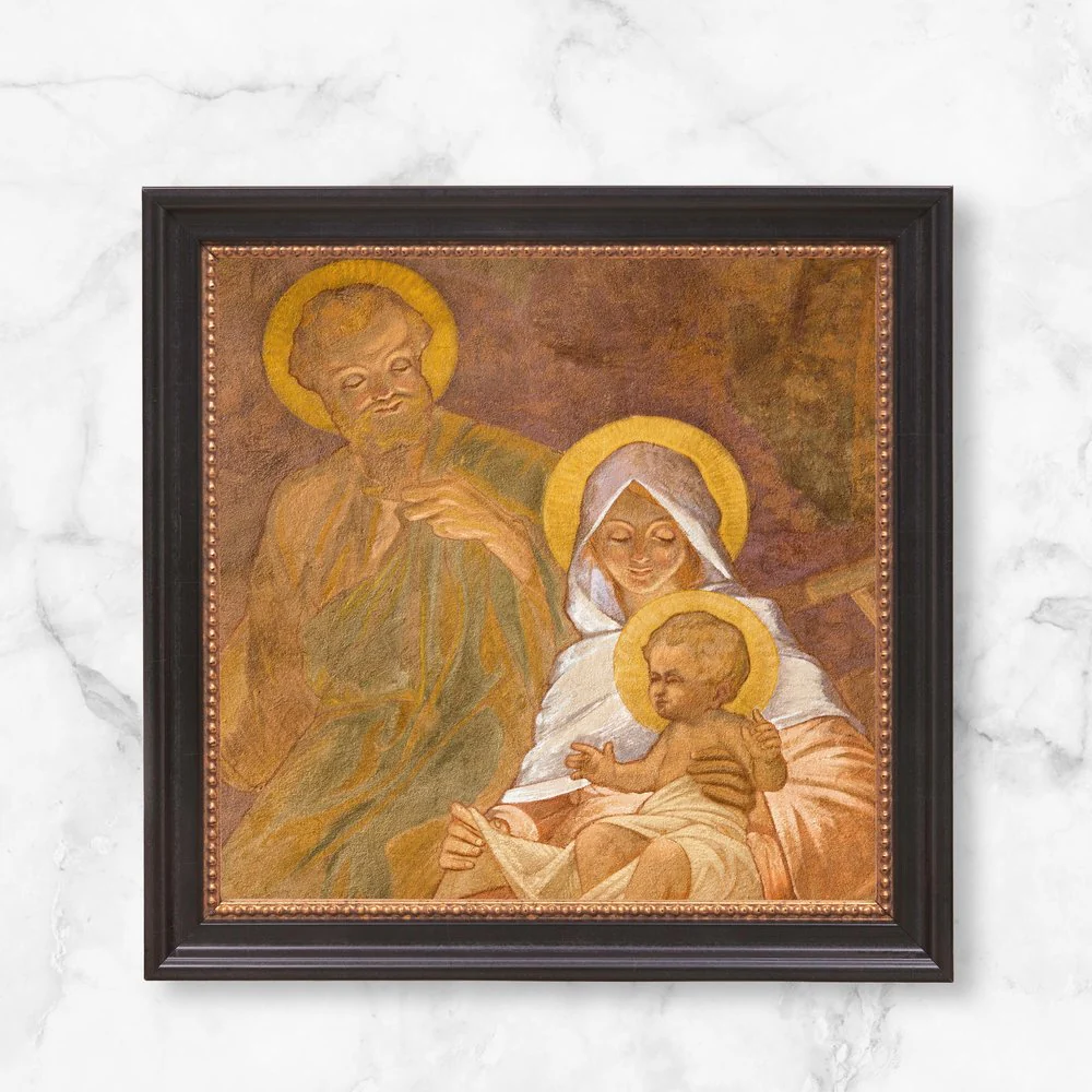 Jan Antal's The Holy Family Framed Canvas - Sacred Mini Collection - Image 7