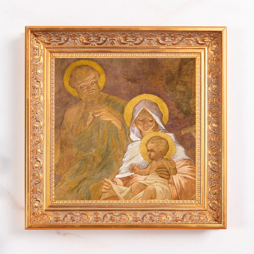 Jan Antal's The Holy Family Framed Canvas - Sacred Mini Collection - Image 9