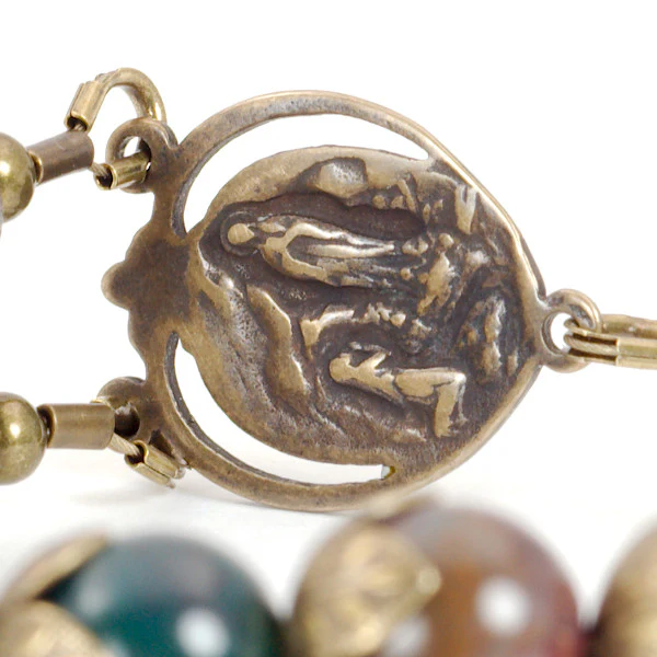 Jasper & Bronze Lourdes Bracelet - Image 5