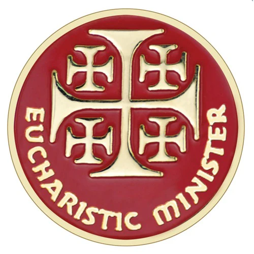 Jerusalem Cross Extraordinary Eucharistic Minister Pin