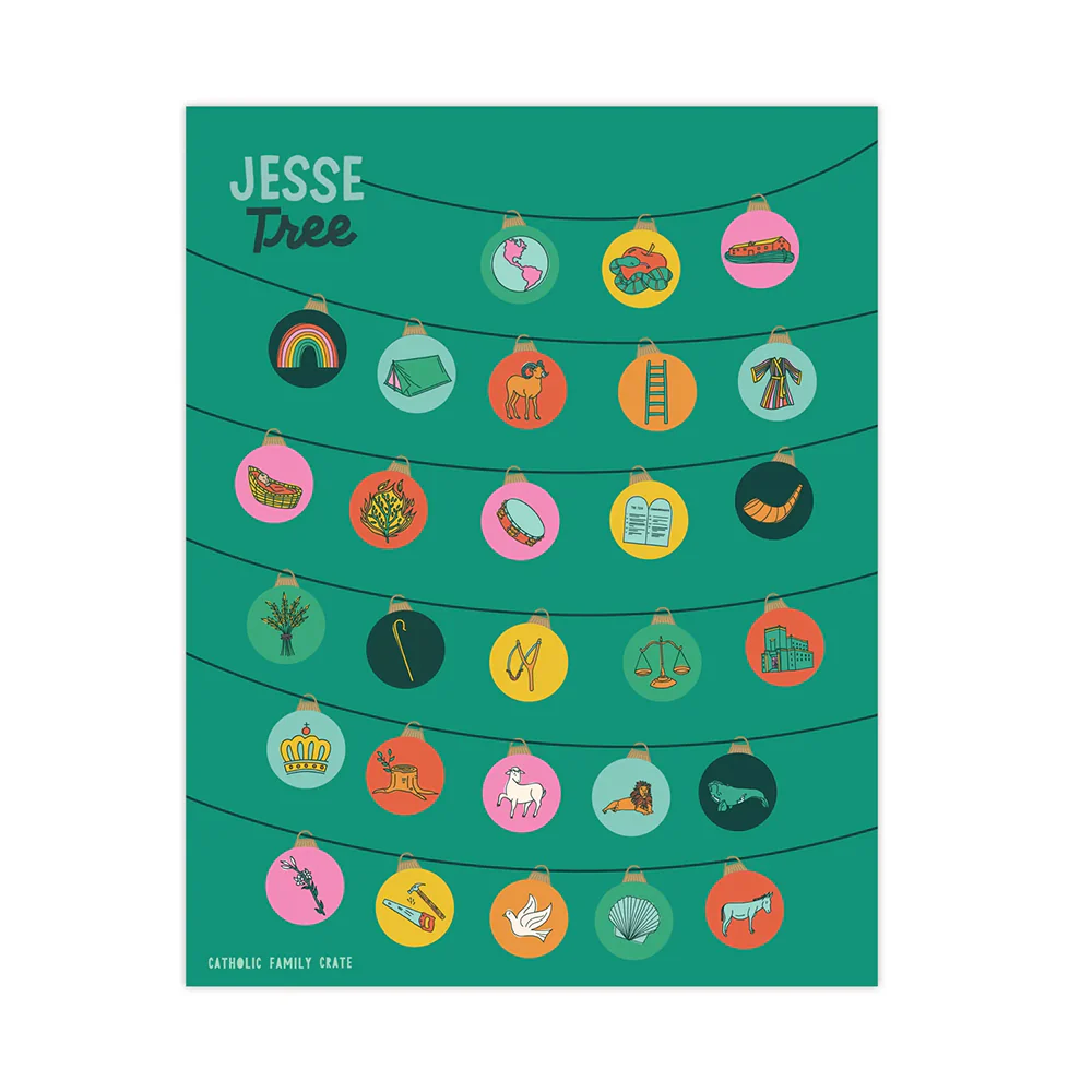 Jesse Tree Advent Calendar Sticker Set - Image 3