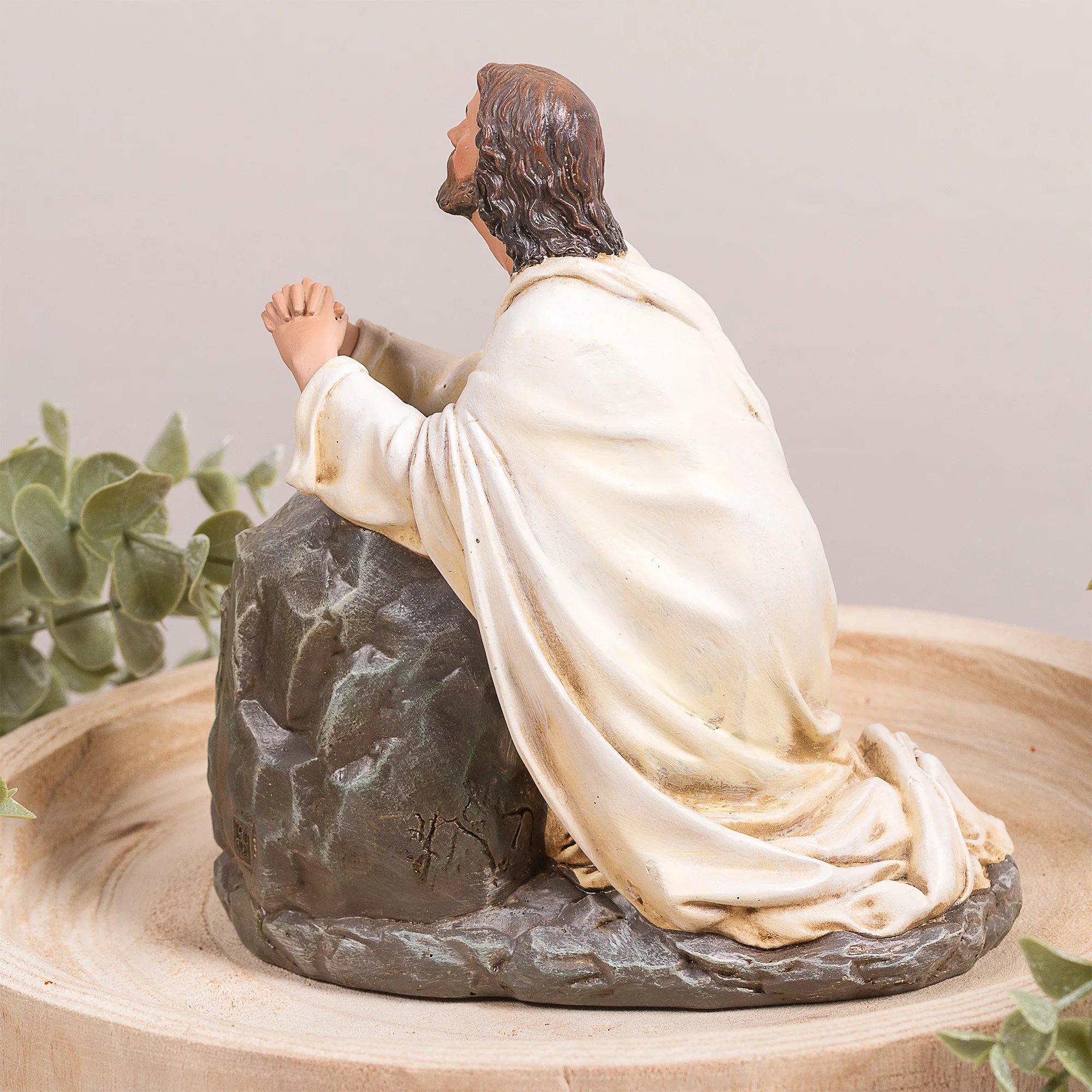 Jesus Agony in the Garden Thy Will Be Done Statue - 6.5" - Image 3