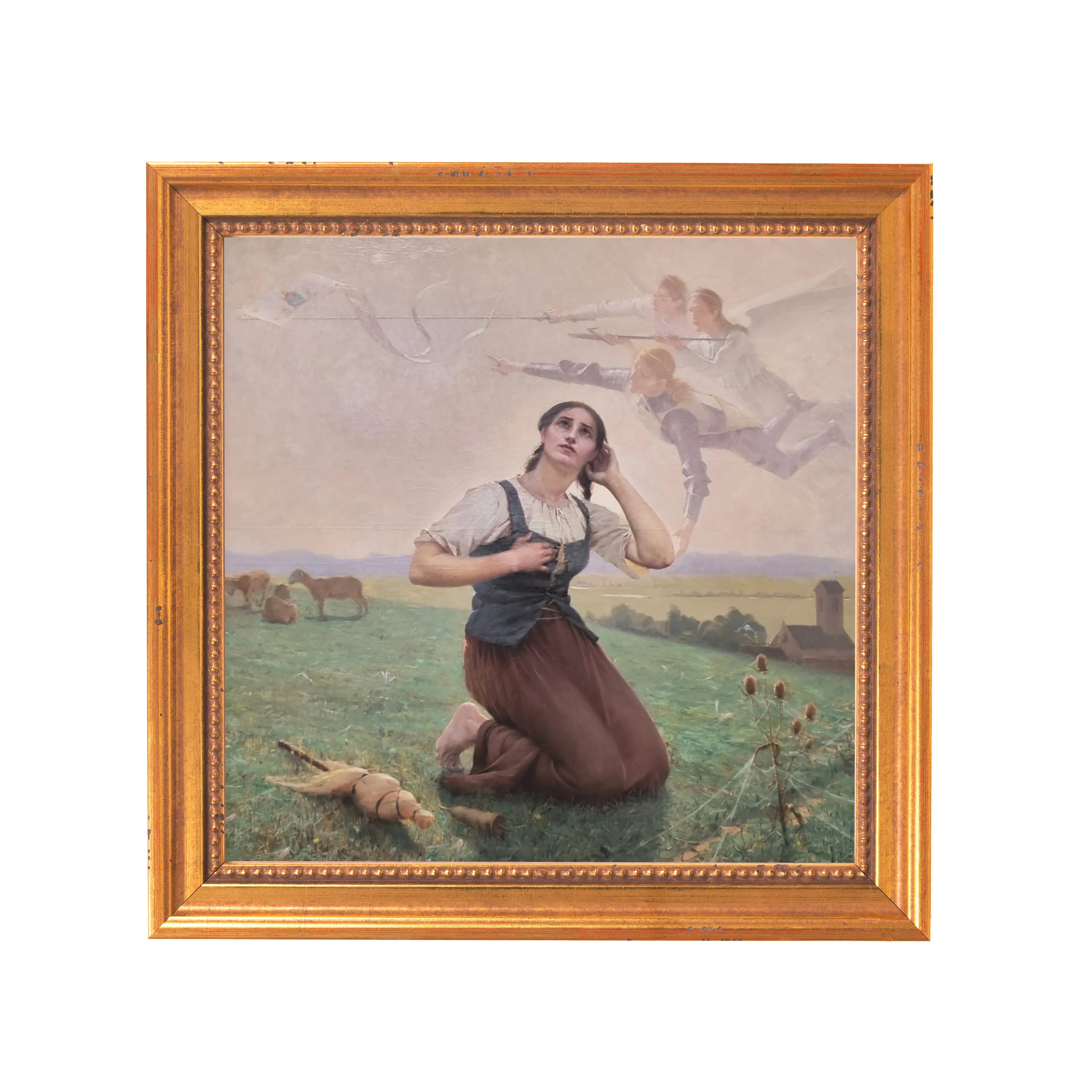 Joan of Arc Framed Canvas - Sacred Mini Collection - Image 9