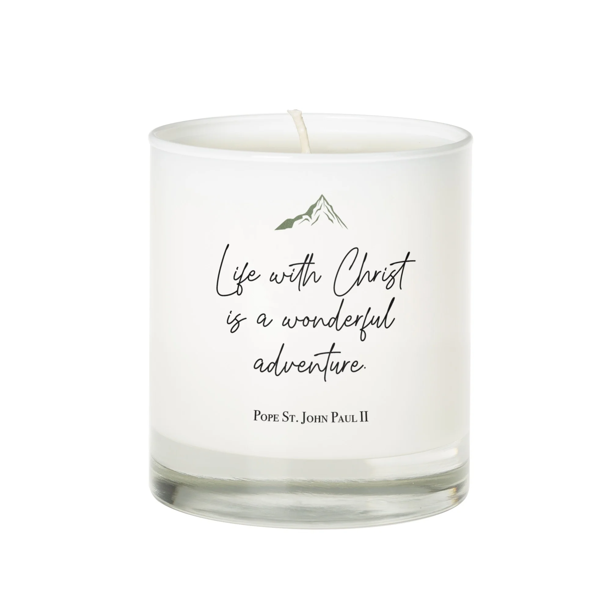 John Paul II "Life With Christ" Candle