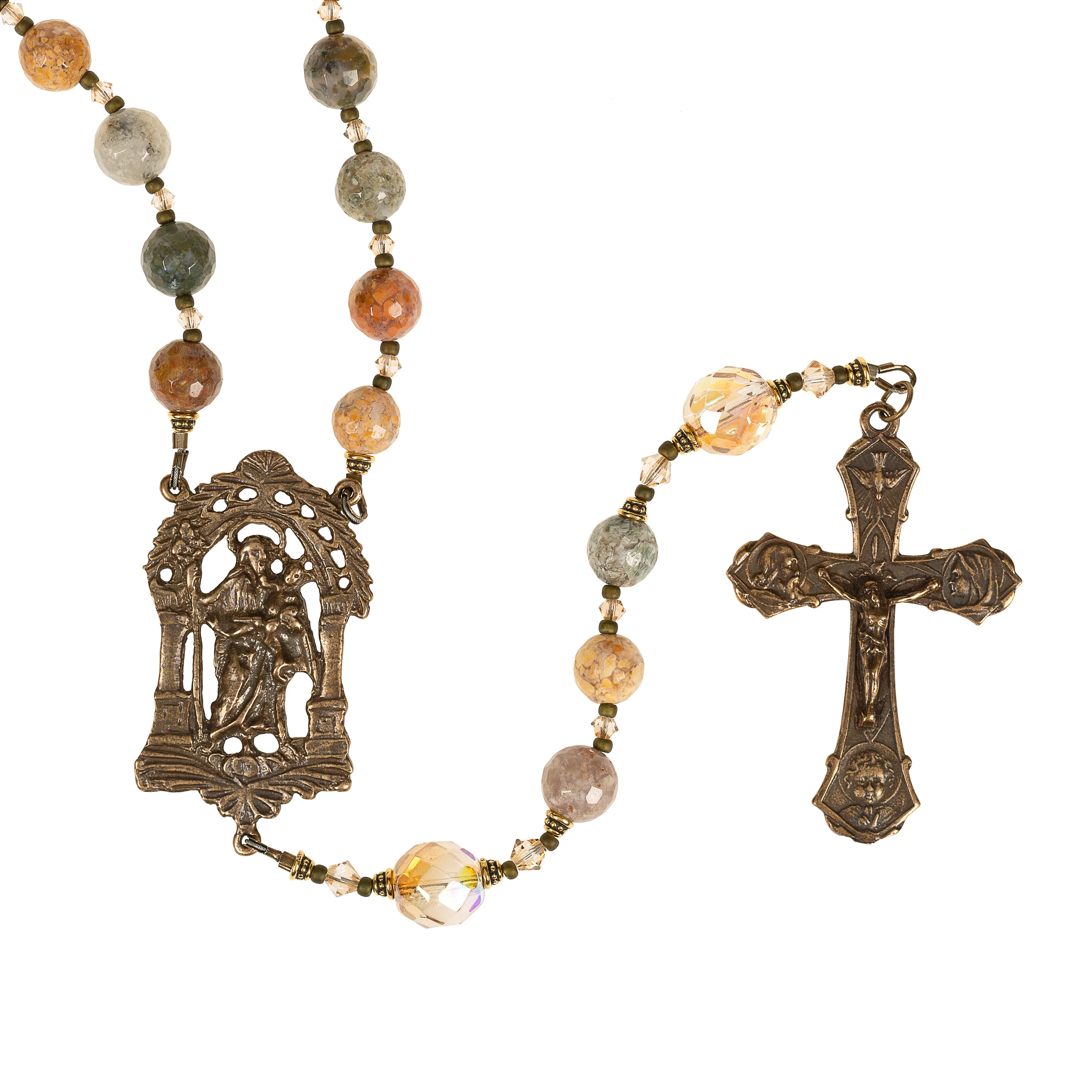 Joseph Head of the Holy Family Rosary - Catholic Company Rosary of the Year 2023 - Image 2