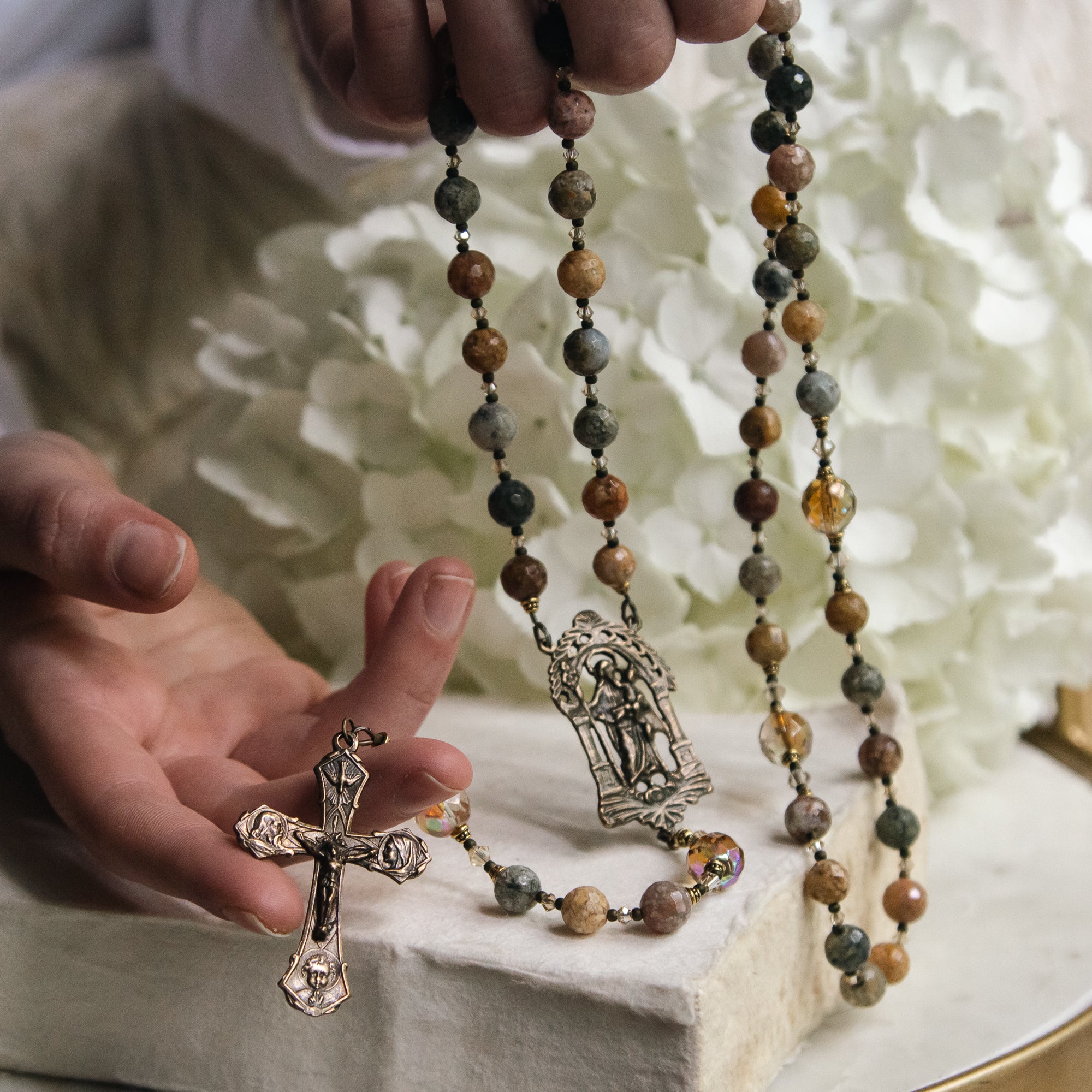 Joseph Head of the Holy Family Rosary - Catholic Company Rosary of the Year 2023 - Image 5