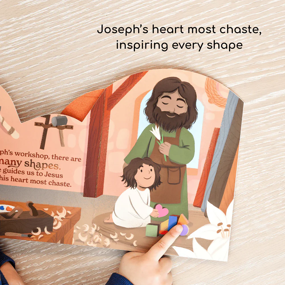 Joseph's Workshop of Shapes Board Book - Image 4