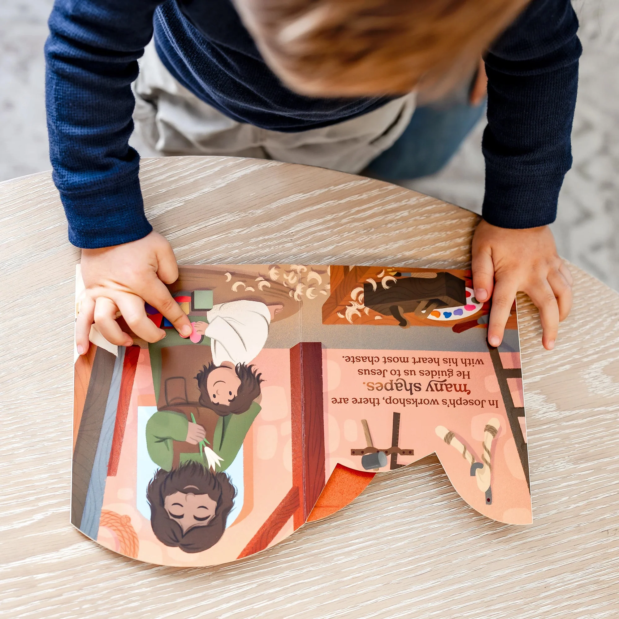 Joseph's Workshop of Shapes Board Book - Image 5