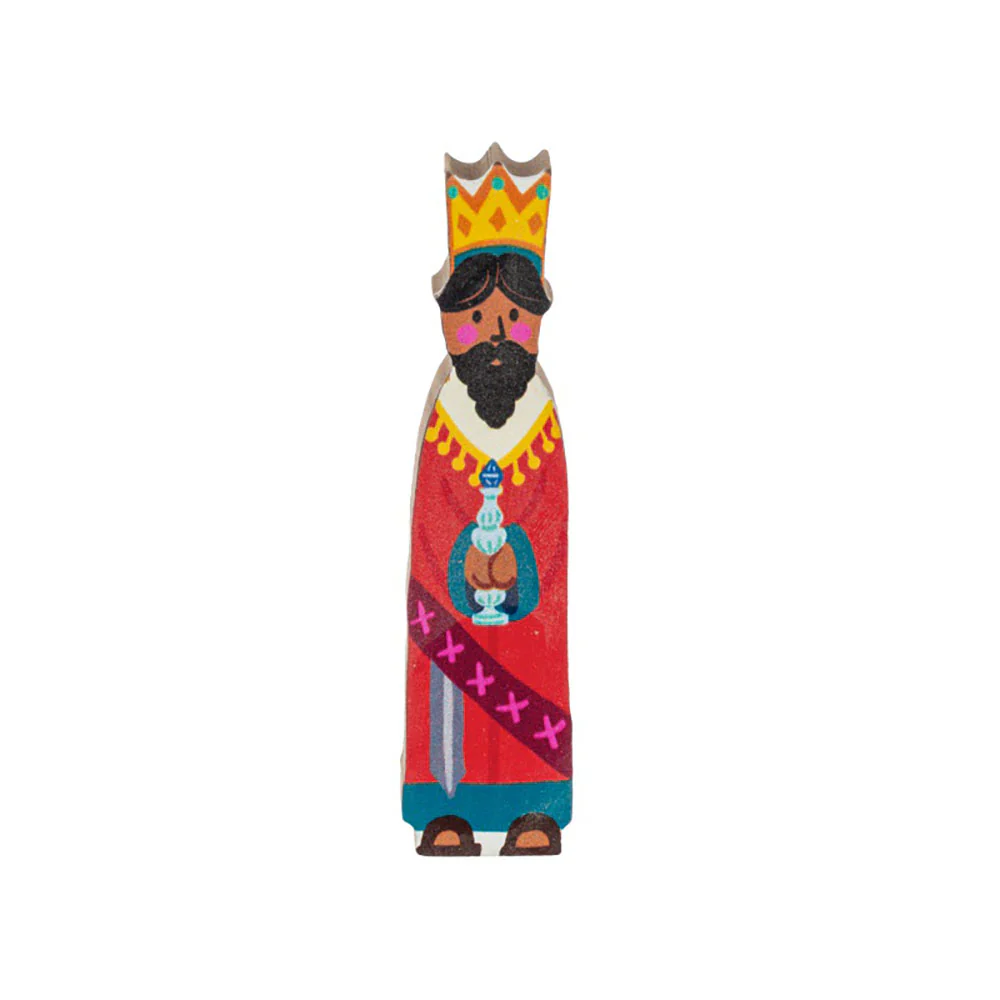 Joyful & Bright Kids Wooden Nativity Scene with Creche Box - 11 Pieces - Image 8