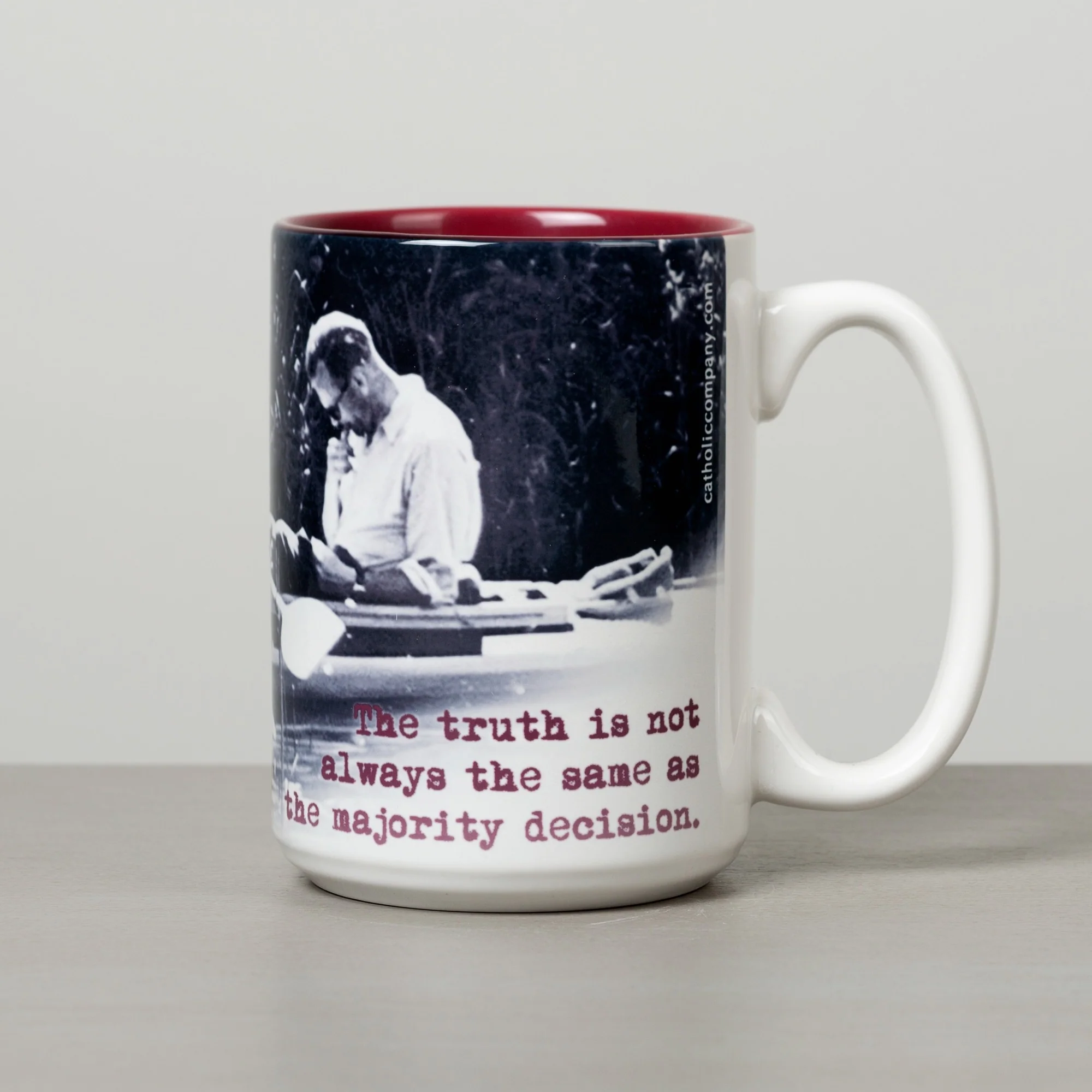JPII Truth Quote Coffee Mug - Image 3