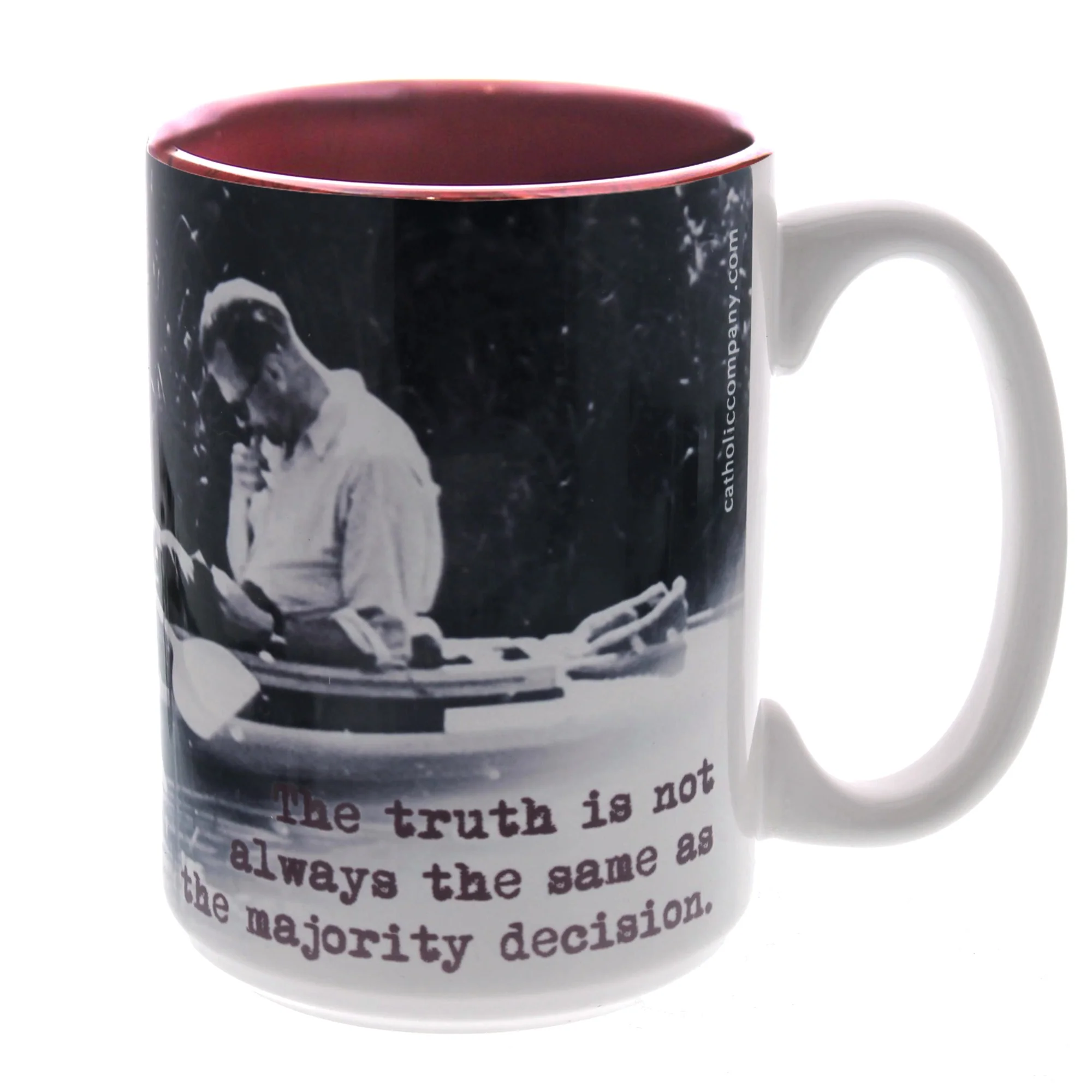 JPII Truth Quote Coffee Mug - Image 5