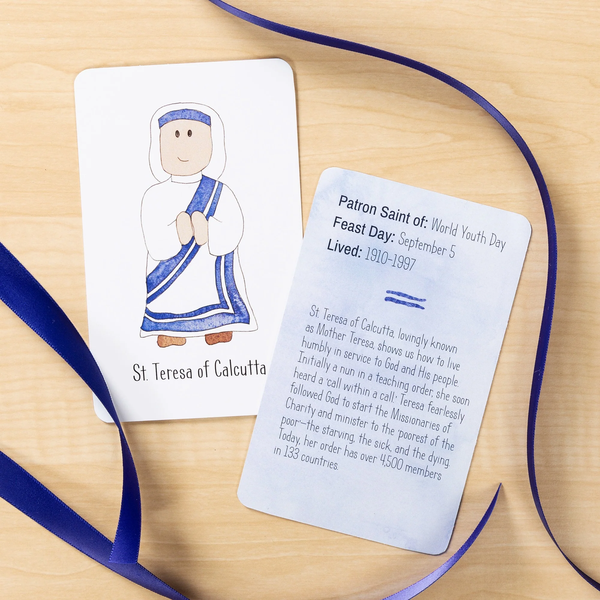 Junior Saints Card Pack - Image 3